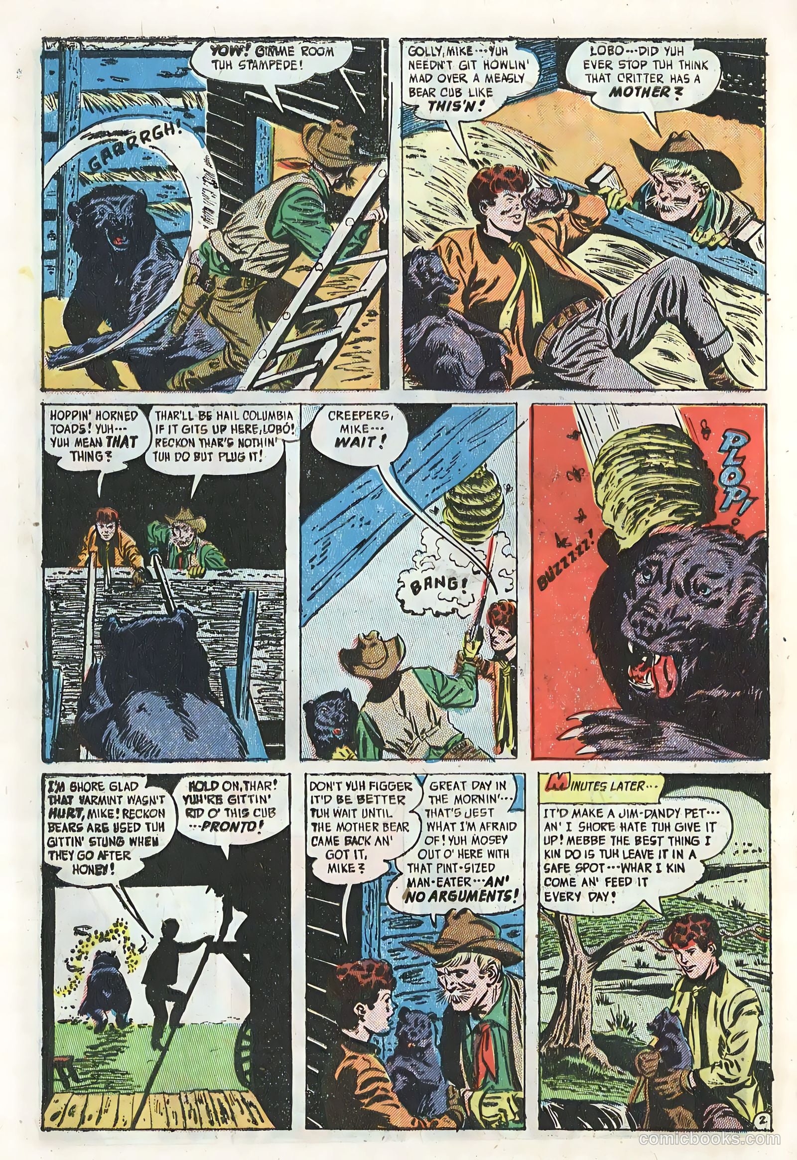 Blazing West #20 (1946) — page 28 of 36