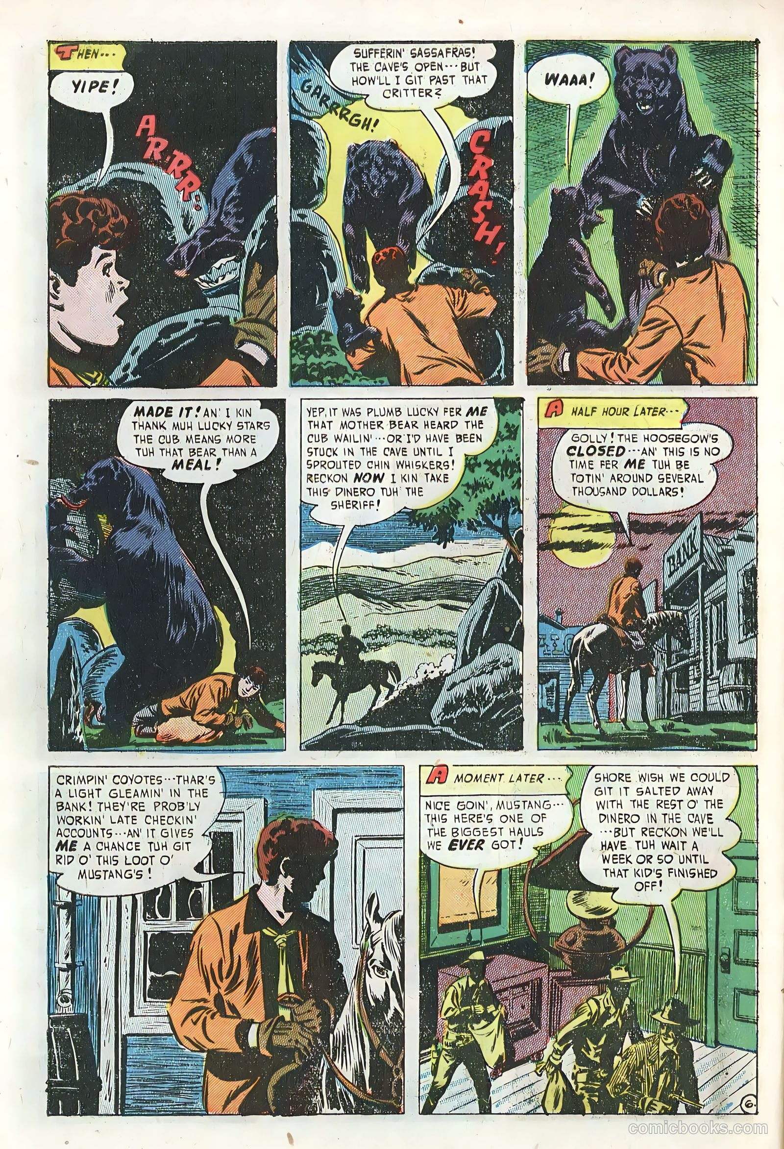 Blazing West #20 (1946) — page 32 of 36