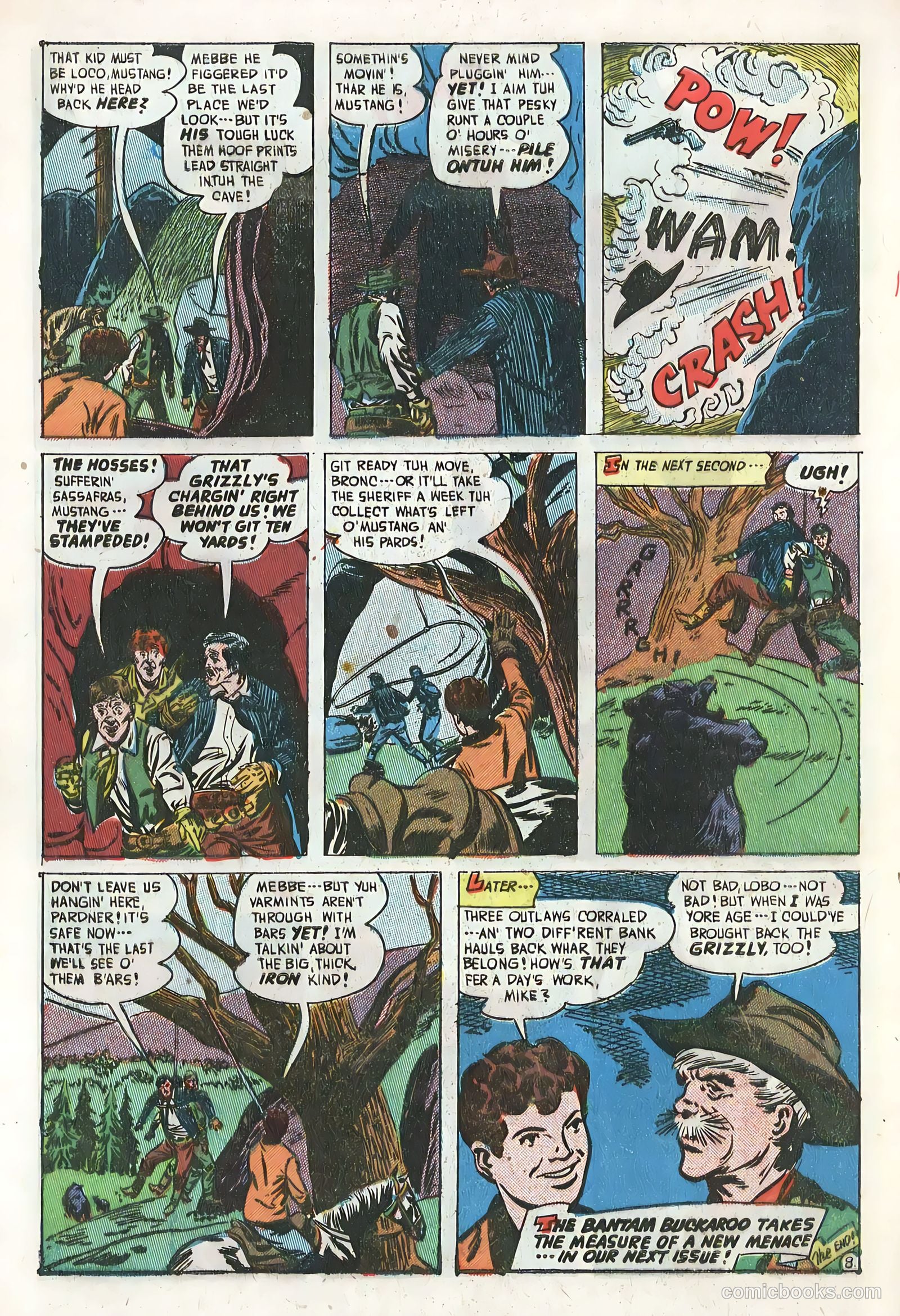 Blazing West #20 (1946) — page 34 of 36