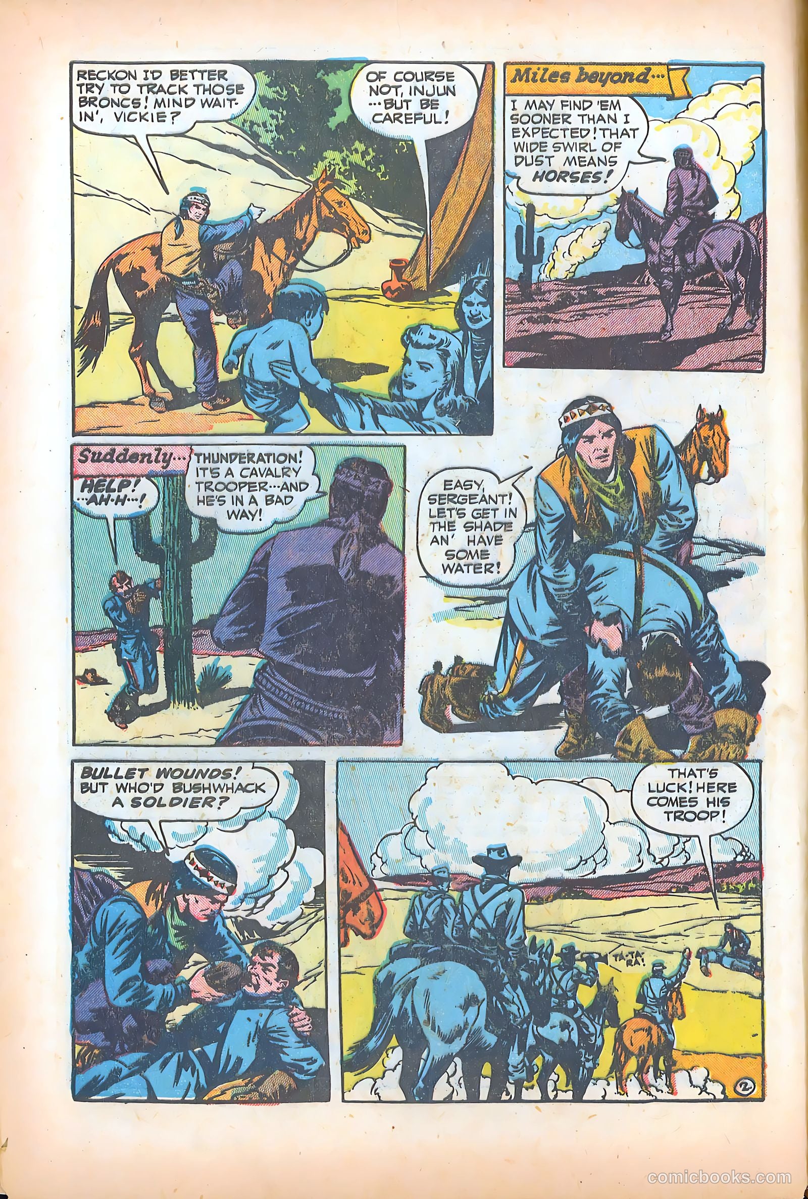 Blazing West #3 (1949) — page 4 of 52