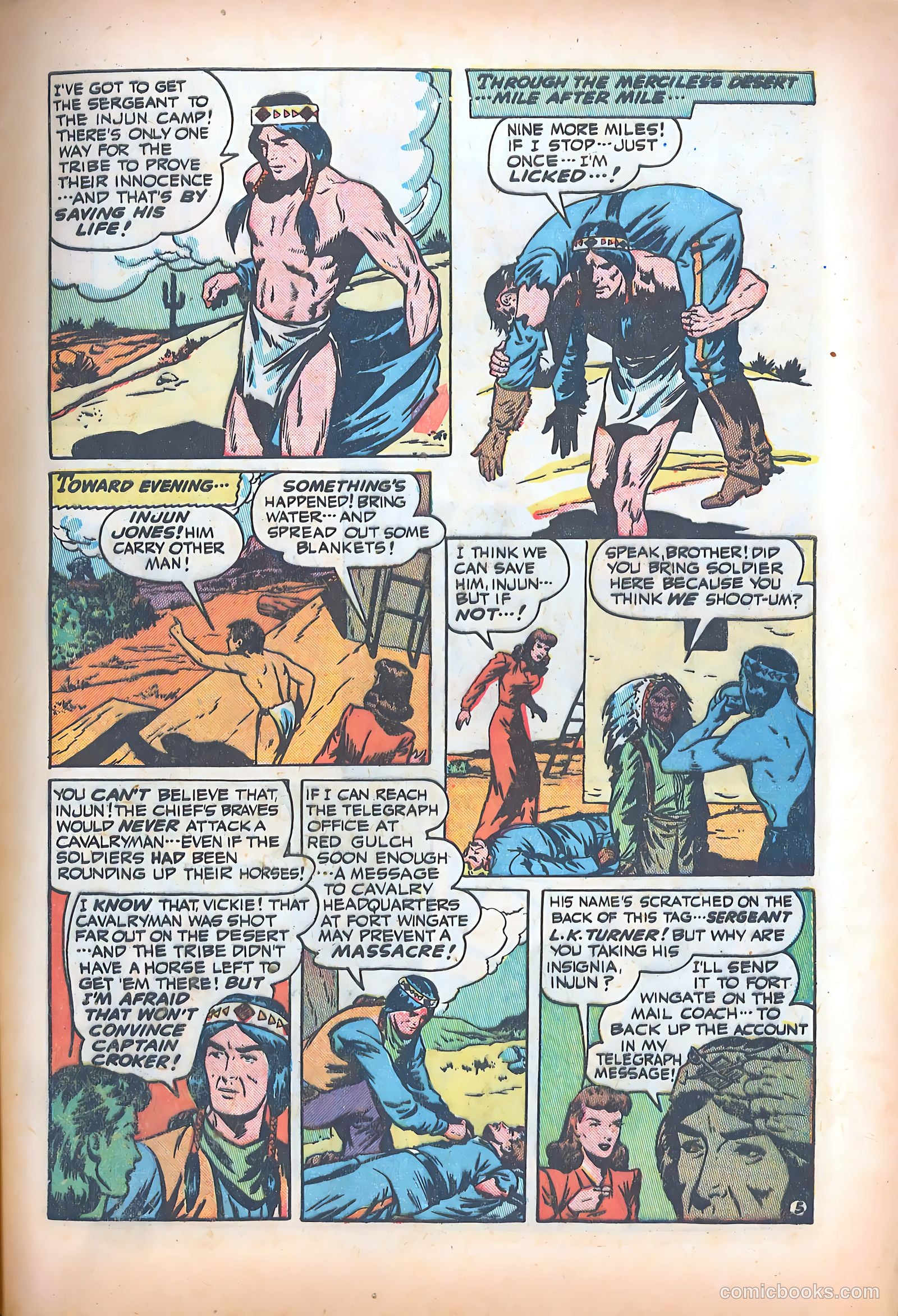 Blazing West #3 (1949) — page 7 of 52