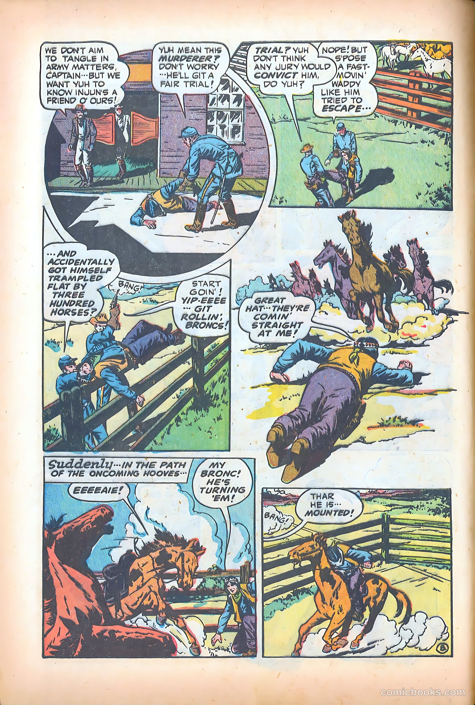 Blazing West #3 (1949) — page 10 of 52