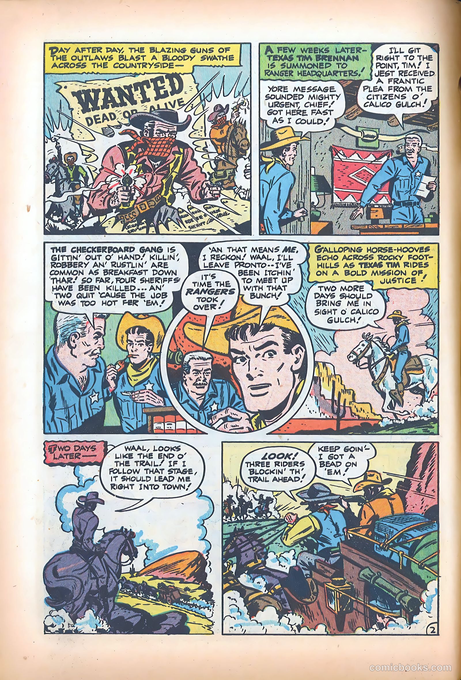 Blazing West #3 (1949) — page 14 of 52