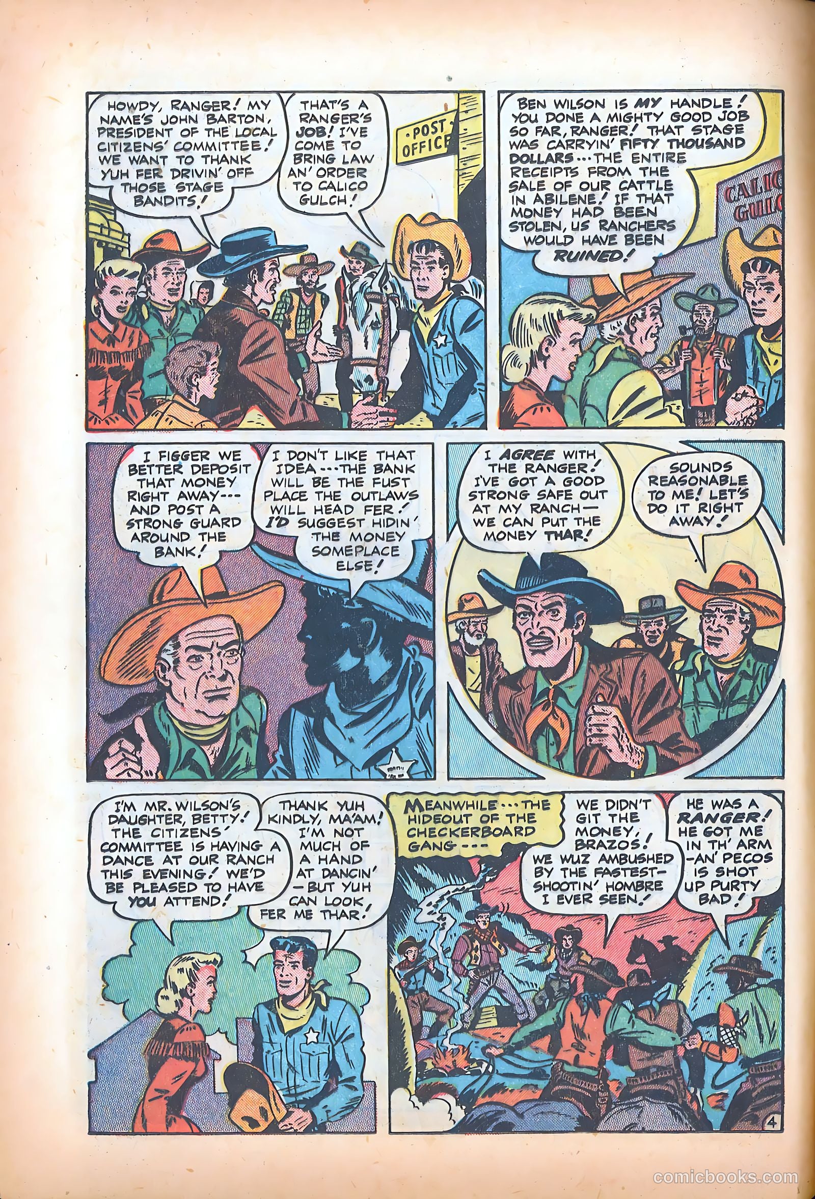 Blazing West #3 (1949) — page 16 of 52