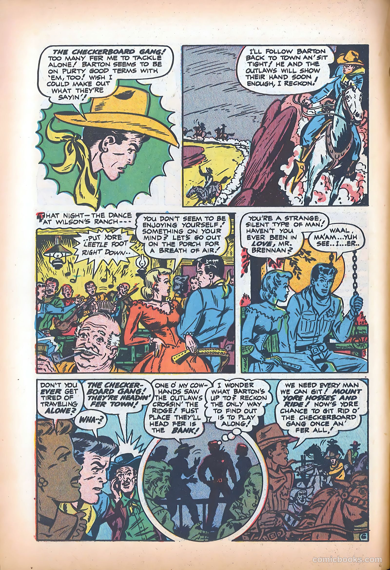 Blazing West #3 (1949) — page 18 of 52
