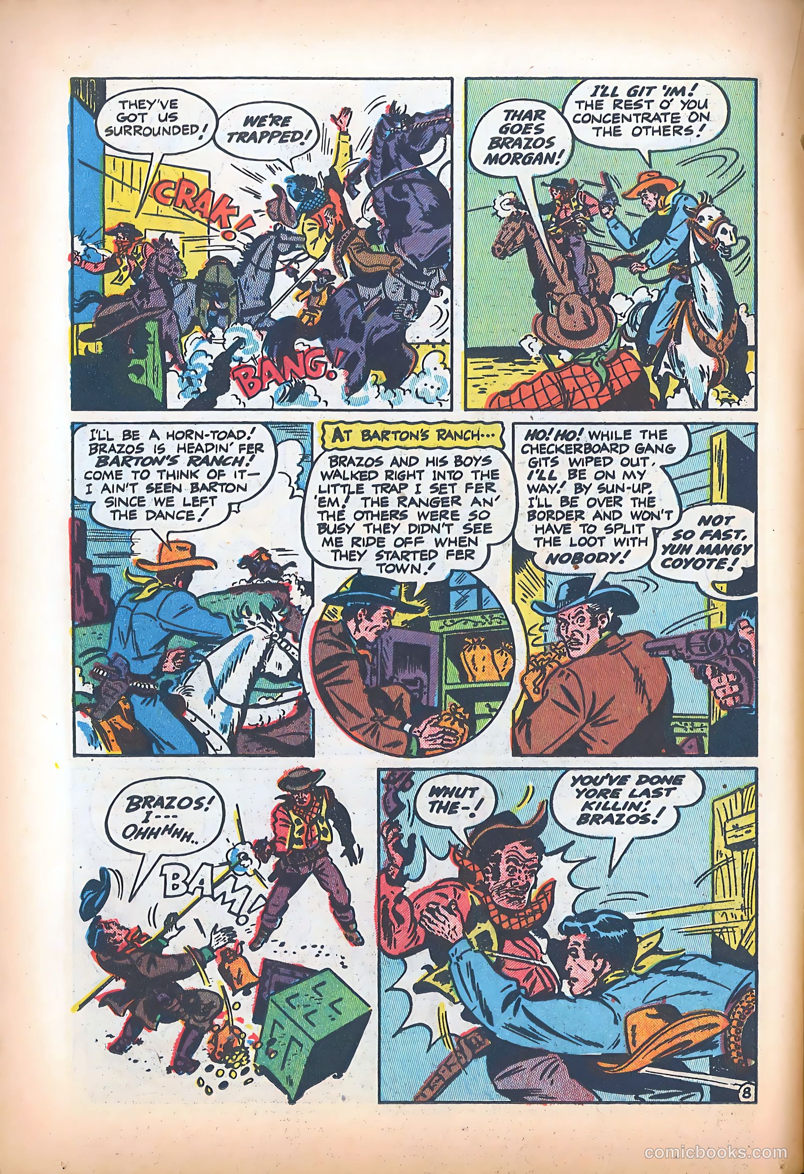 Blazing West #3 (1949) — page 20 of 52