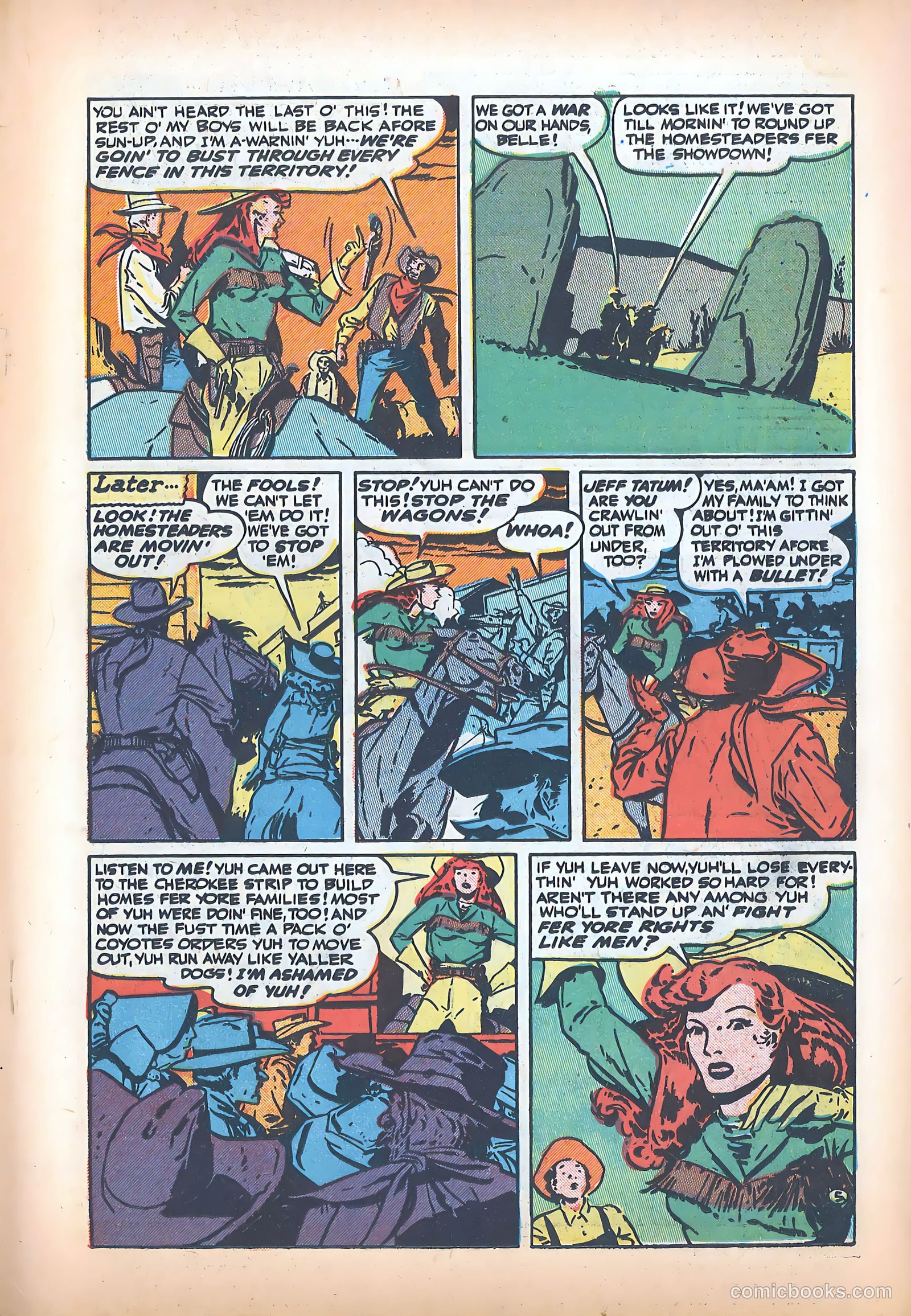 Blazing West #3 (1949) — page 27 of 52