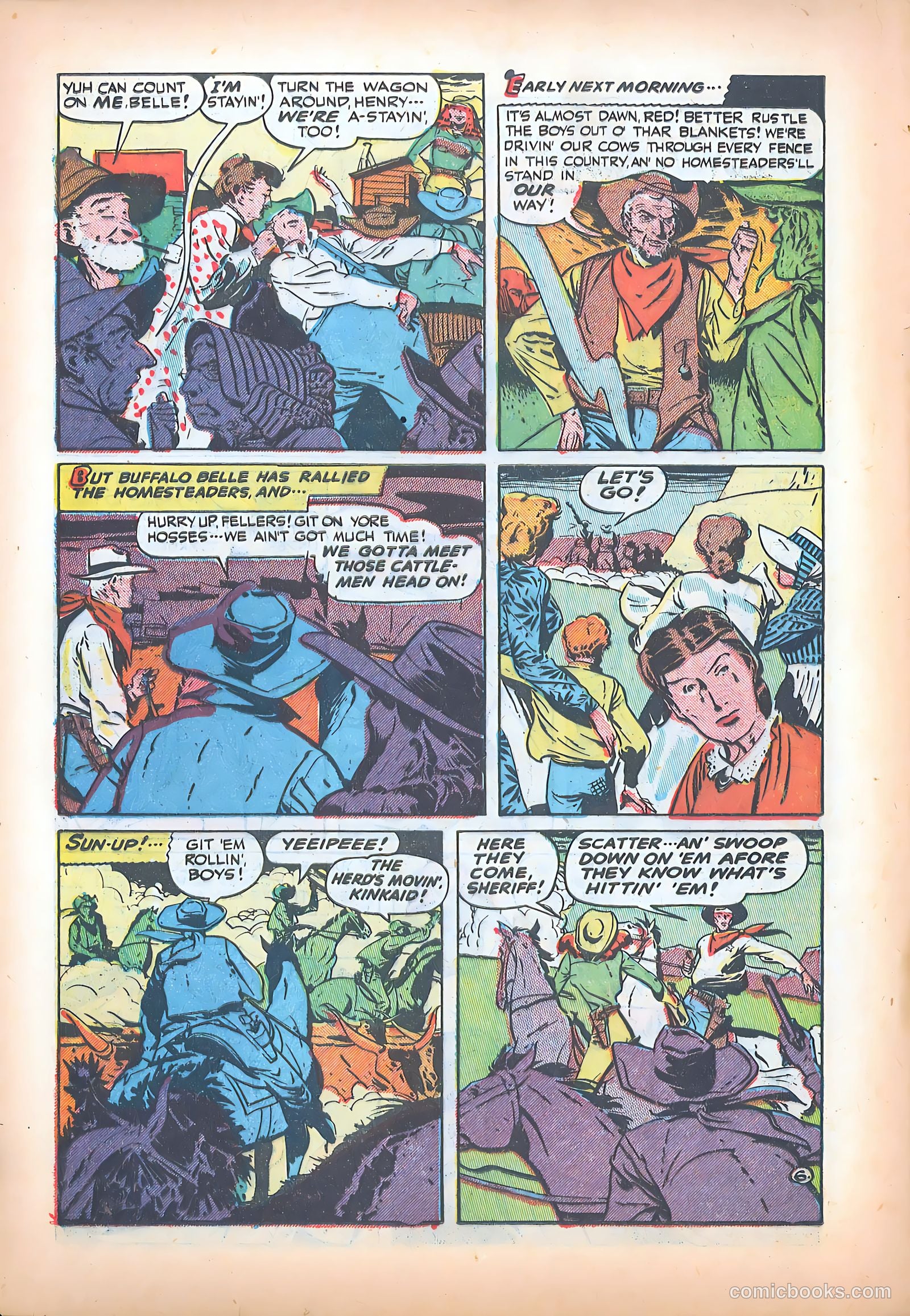 Blazing West #3 (1949) — page 28 of 52