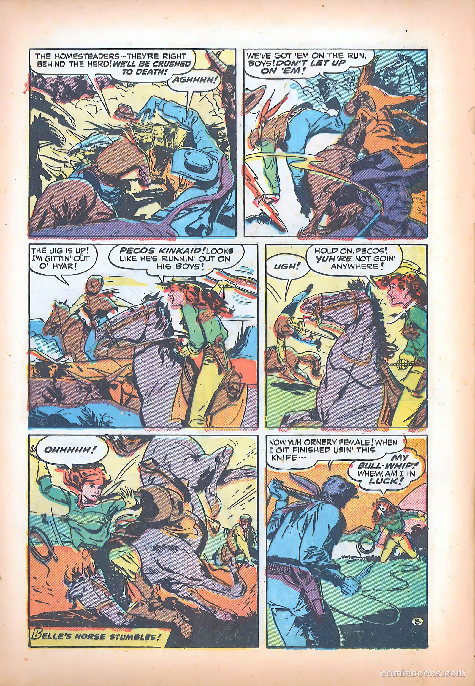 Blazing West #3 (1949) — page 30 of 52