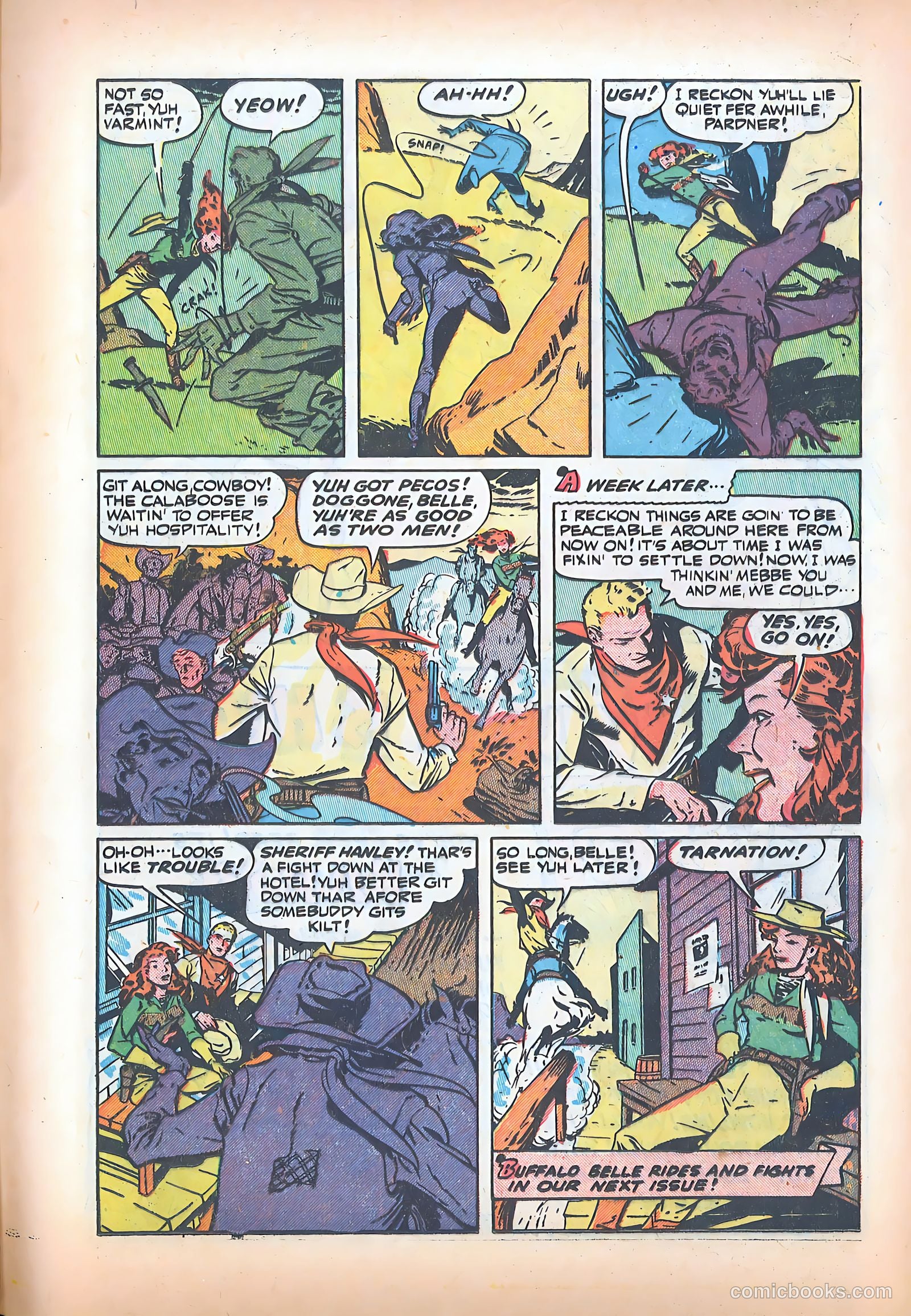 Blazing West #3 (1949) — page 31 of 52