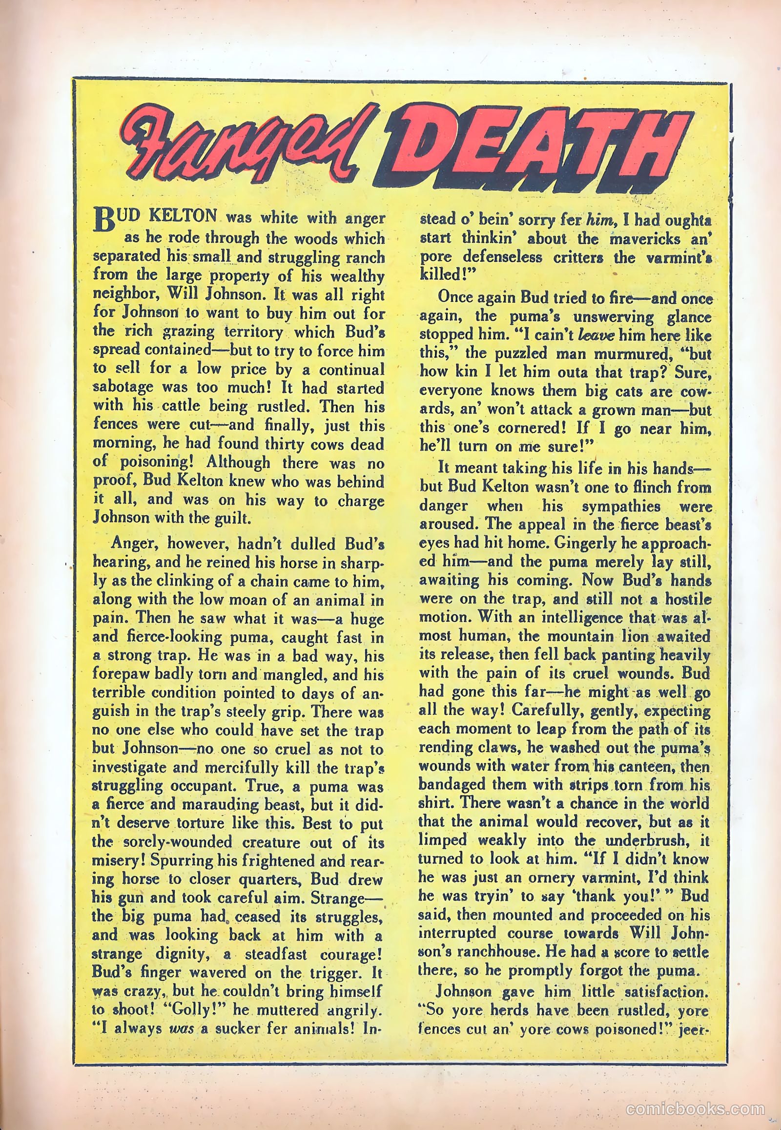 Blazing West #3 (1949) — page 33 of 52