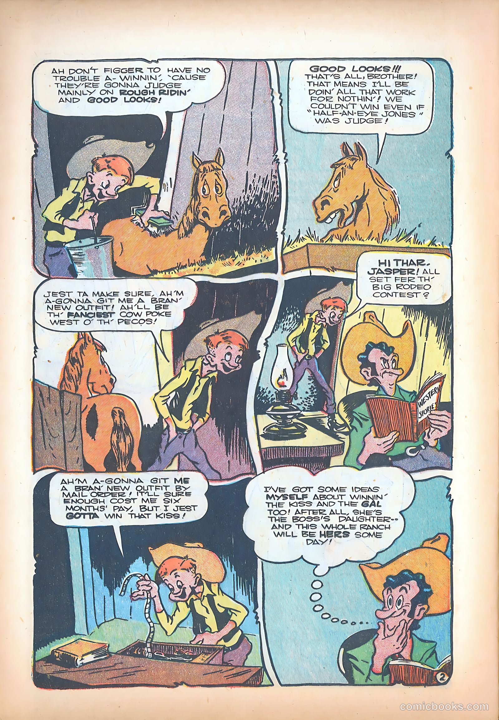 Blazing West #3 (1949) — page 36 of 52