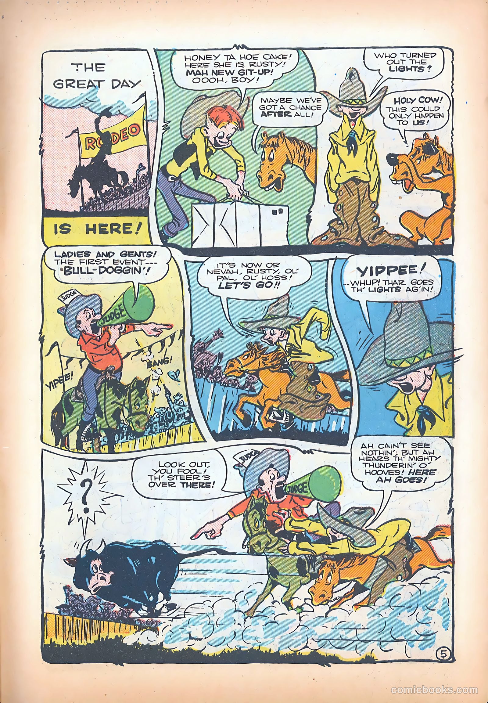 Blazing West #3 (1949) — page 39 of 52