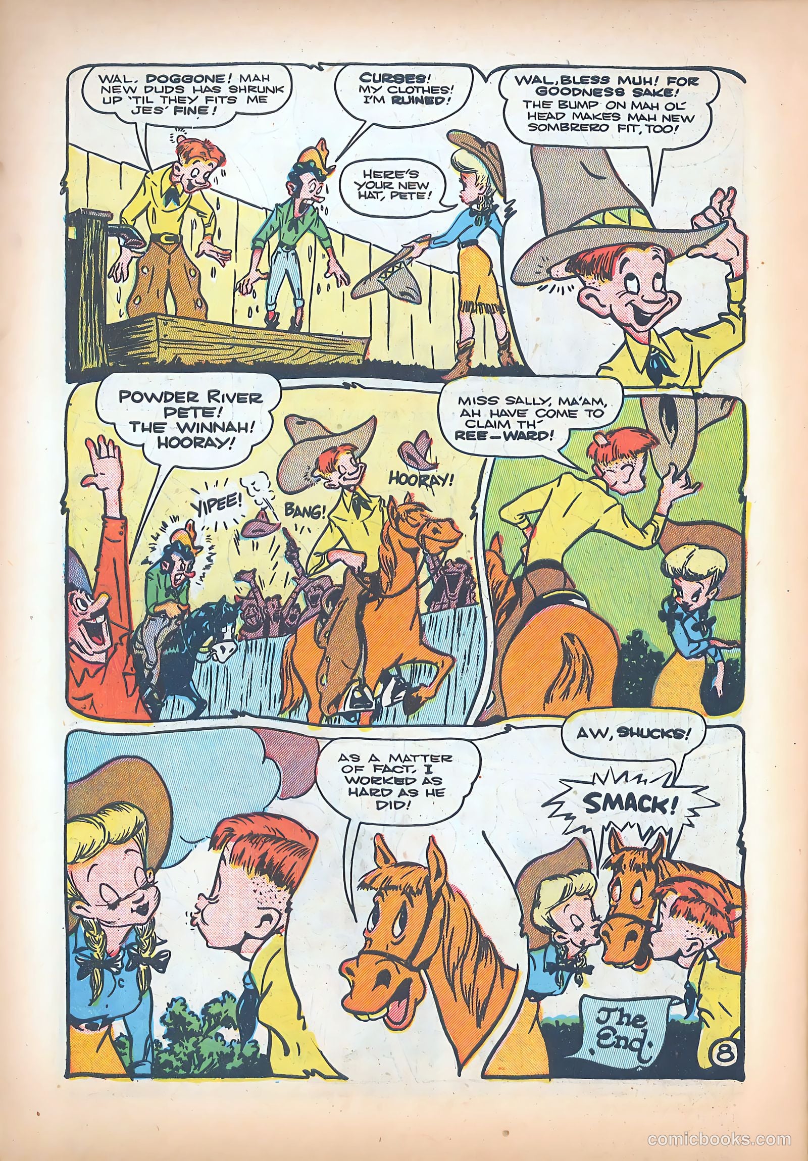 Blazing West #3 (1949) — page 42 of 52