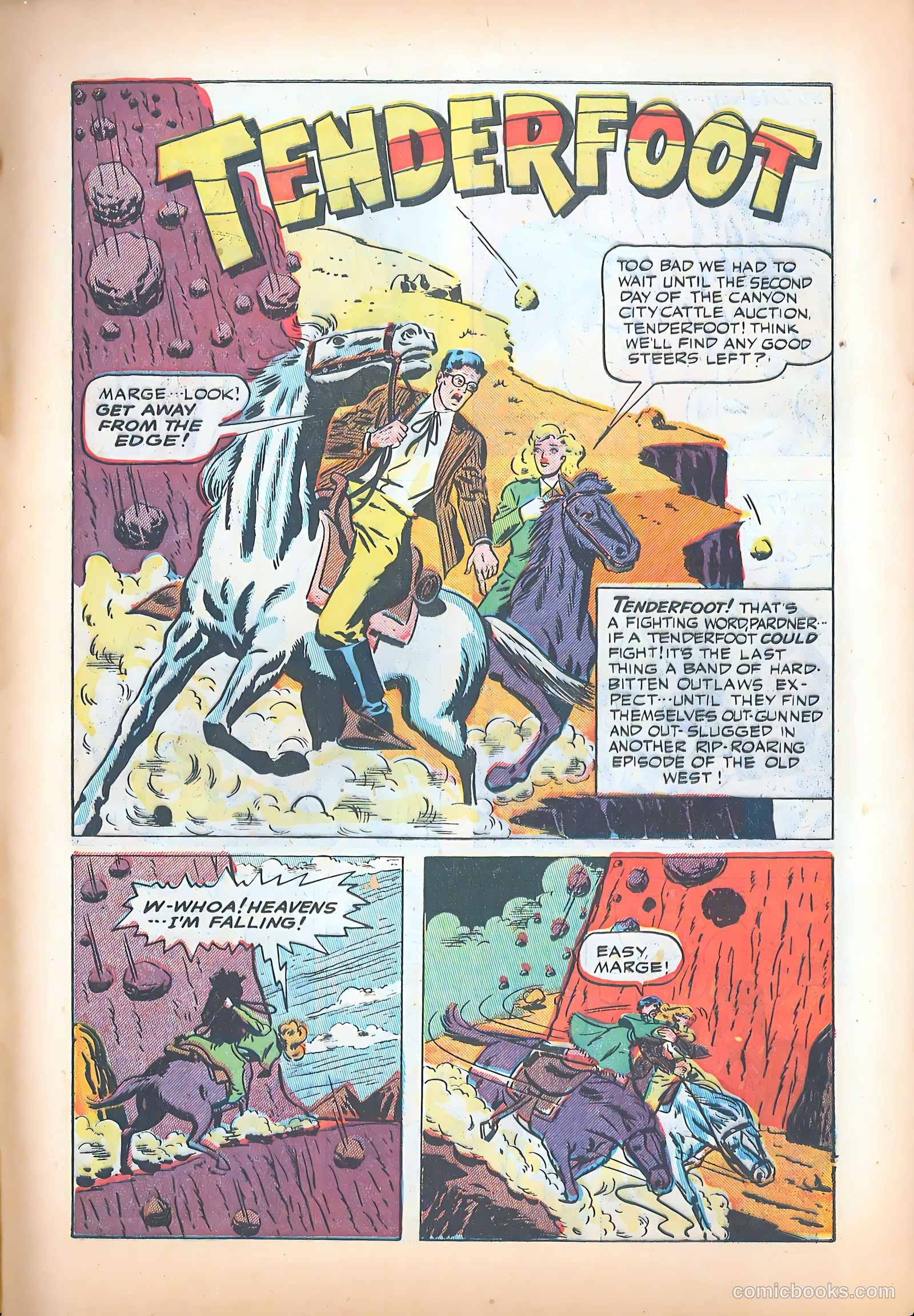 Blazing West #3 (1949) — page 43 of 52