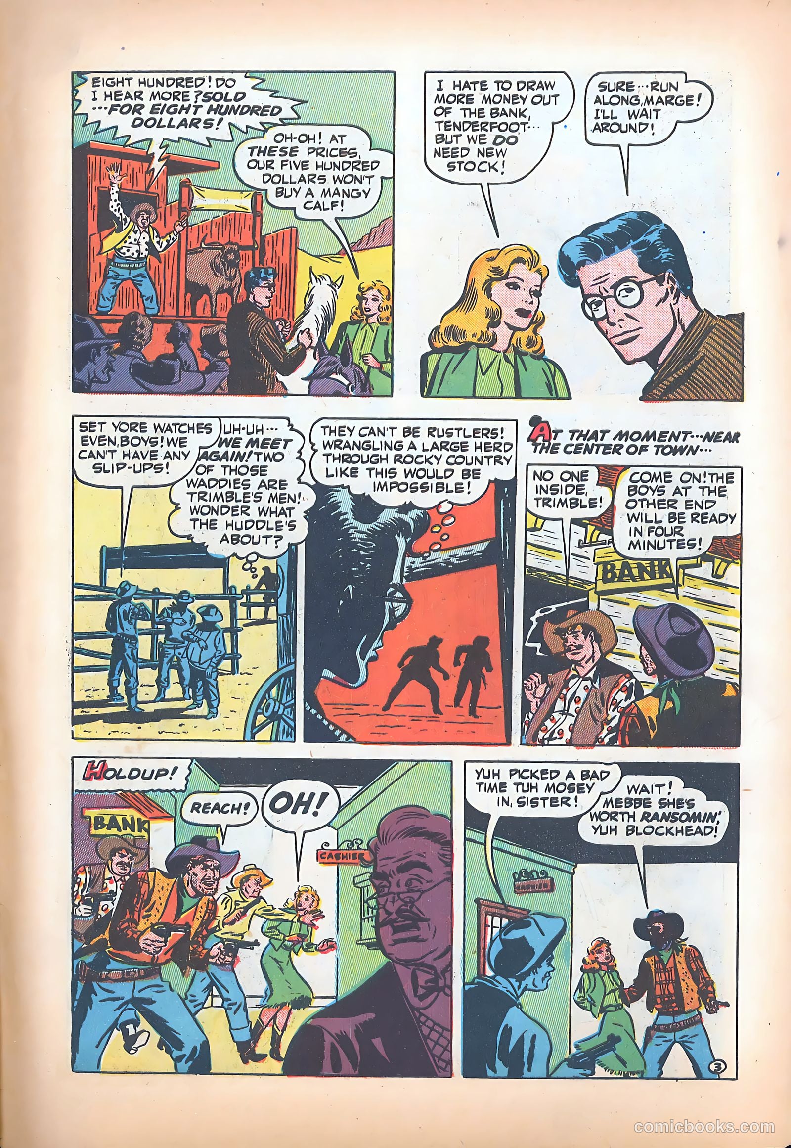 Blazing West #3 (1949) — page 45 of 52