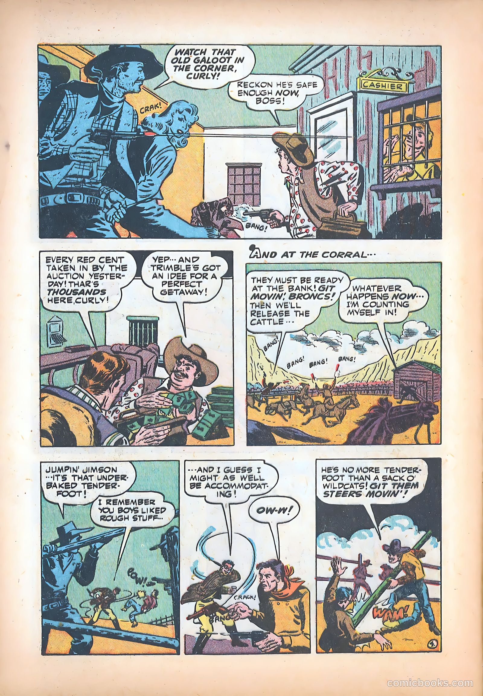 Blazing West #3 (1949) — page 46 of 52
