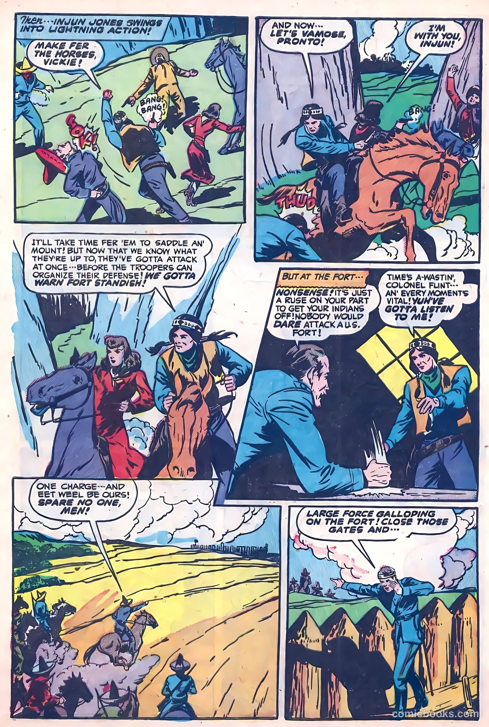 Blazing West #4 (1949) — page 12 of 52