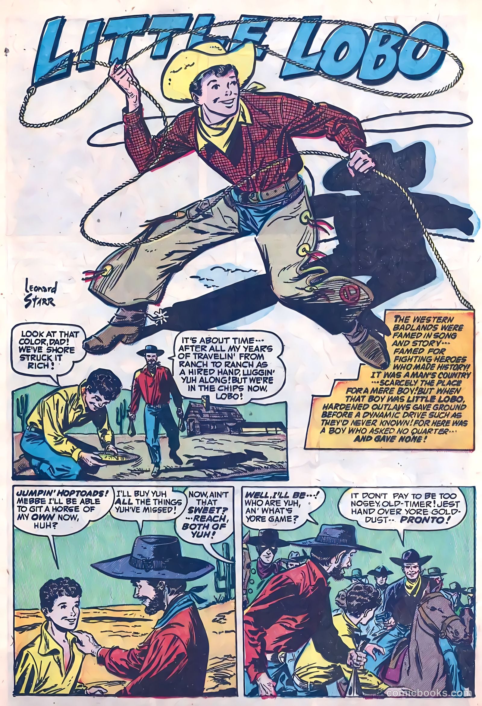Blazing West #4 (1949) — page 17 of 52