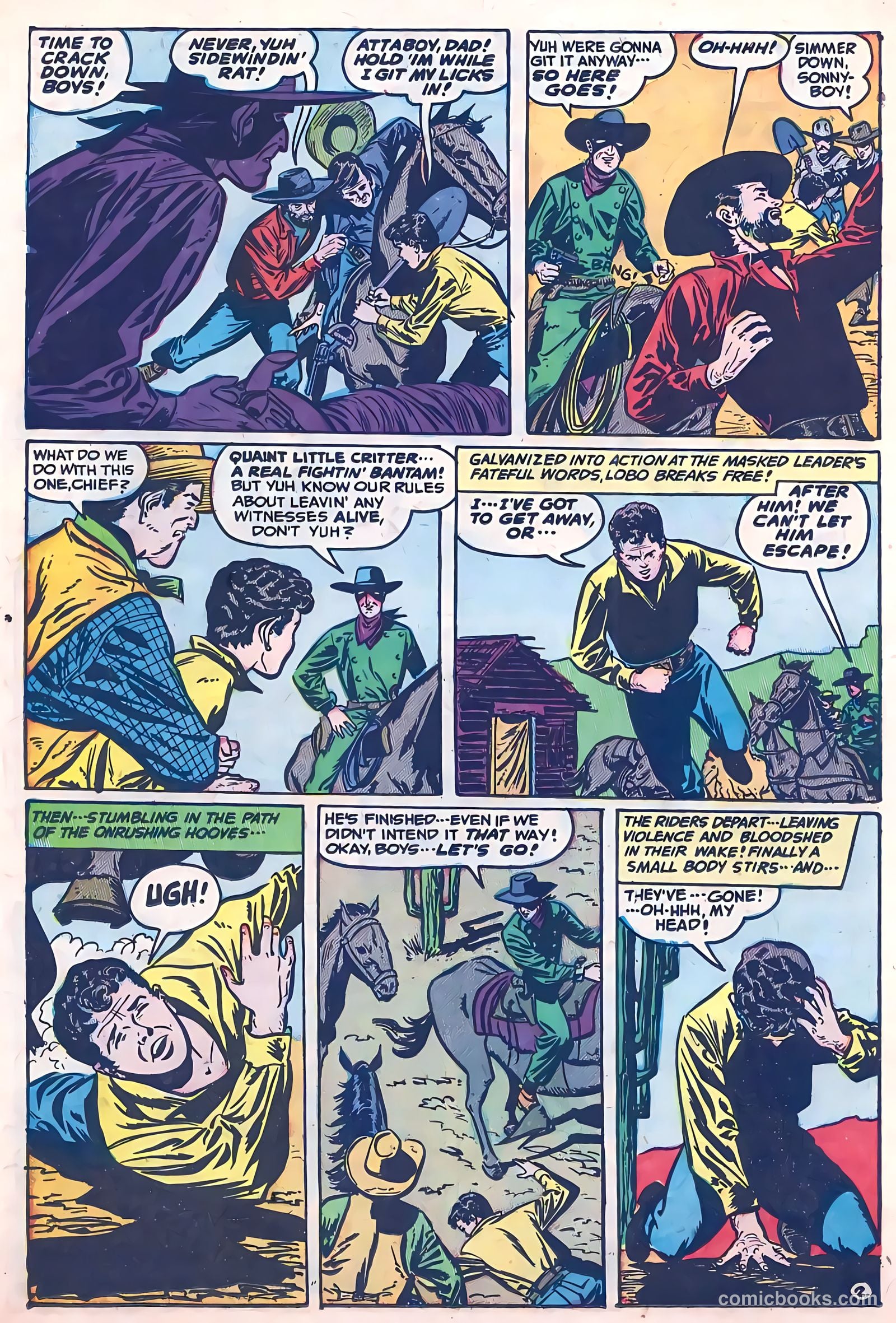 Blazing West #4 (1949) — page 18 of 52