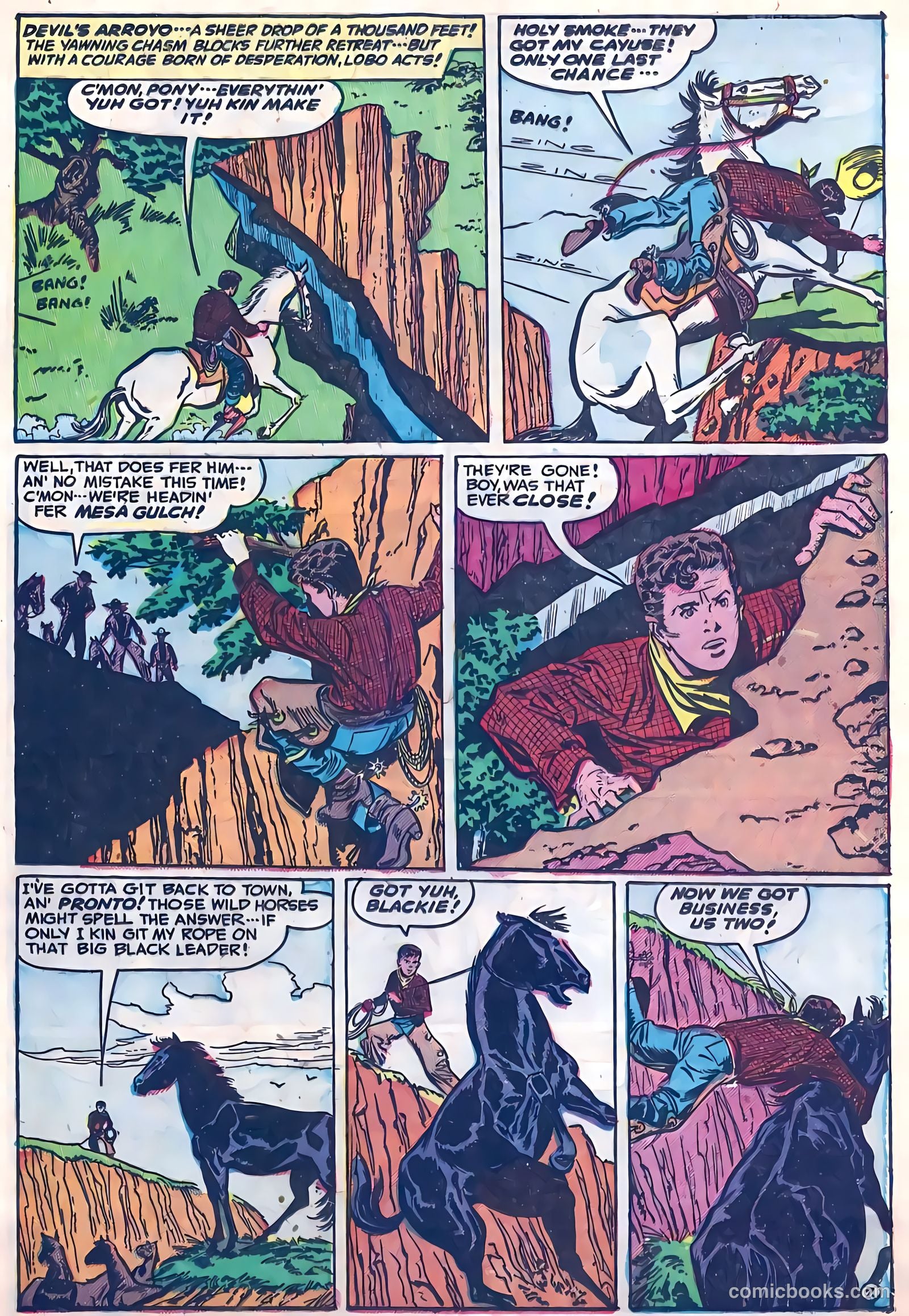 Blazing West #4 (1949) — page 23 of 52
