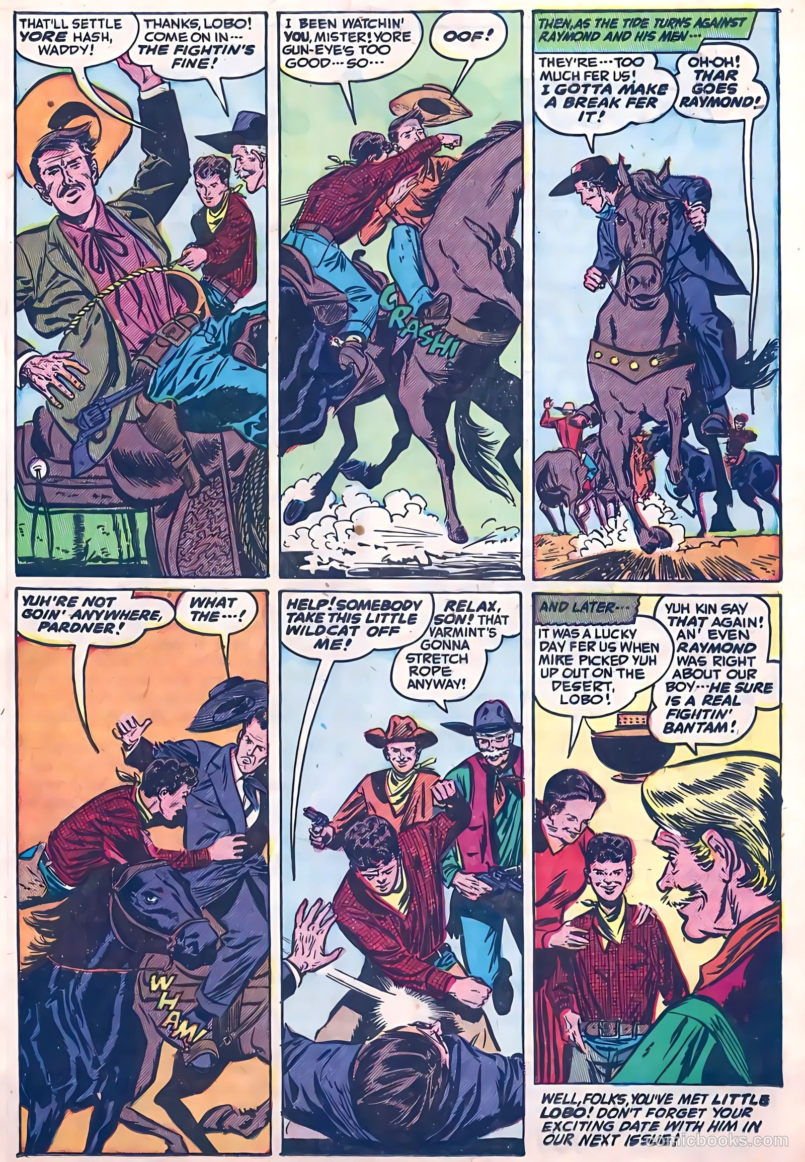 Blazing West #4 (1949) — page 25 of 52