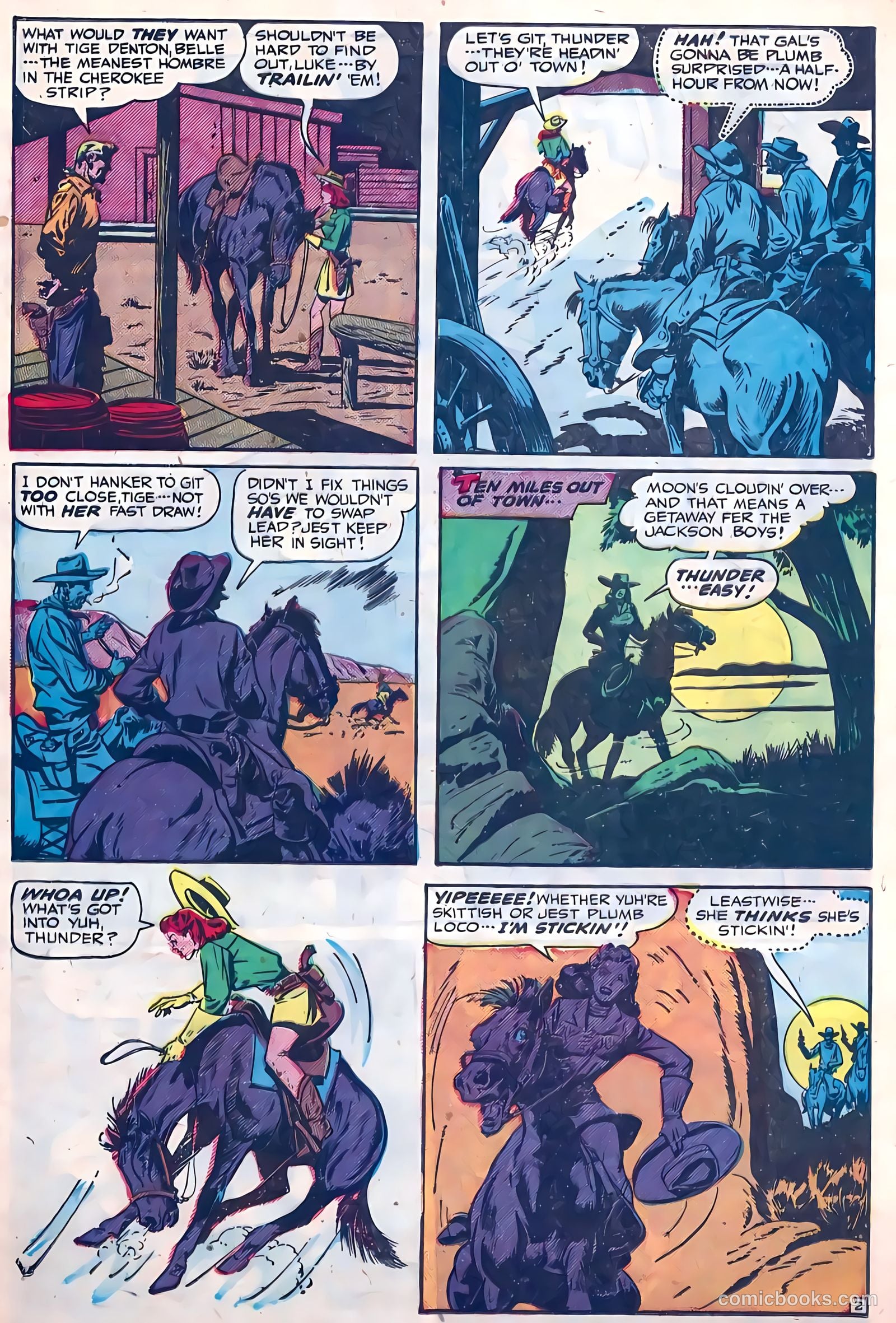 Blazing West #4 (1949) — page 28 of 52