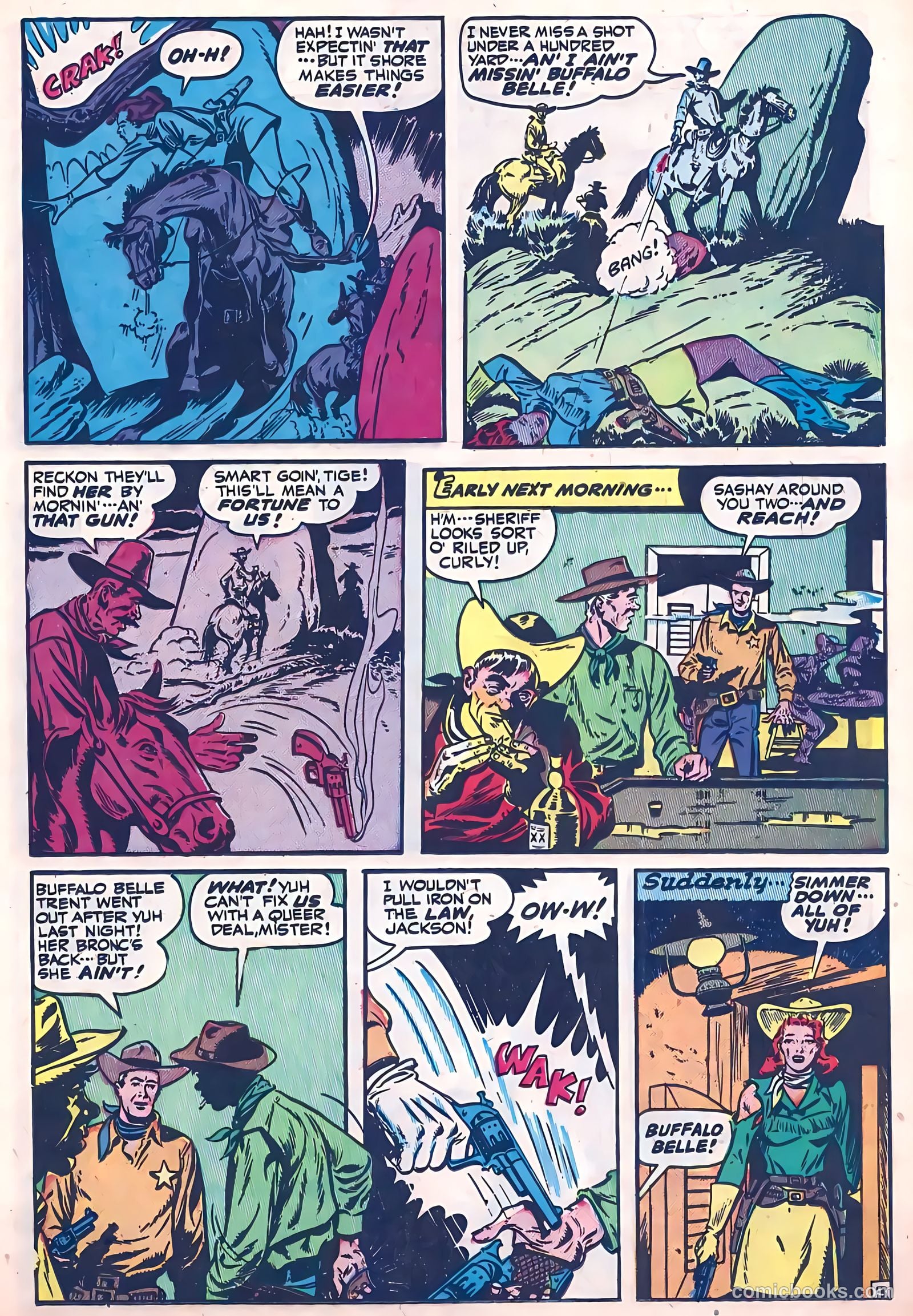 Blazing West #4 (1949) — page 29 of 52