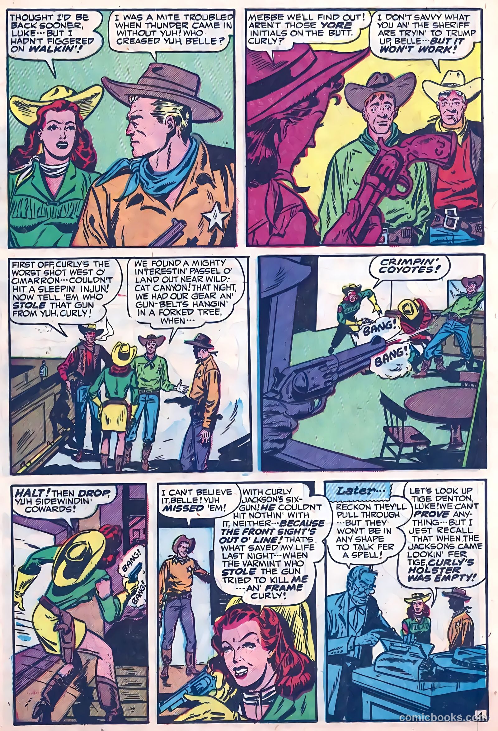 Blazing West #4 (1949) — page 30 of 52