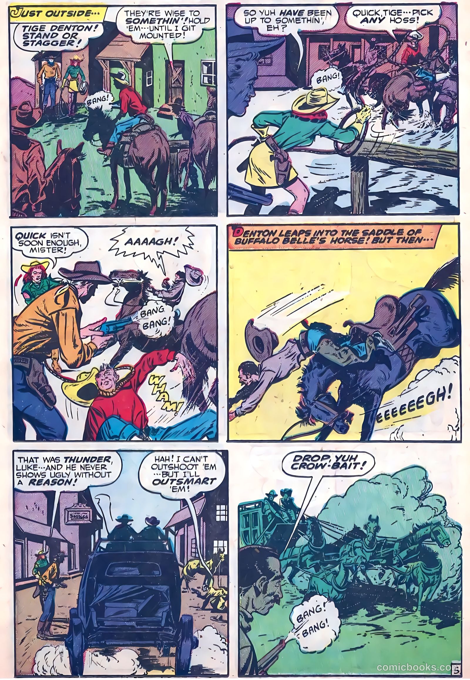 Blazing West #4 (1949) — page 31 of 52