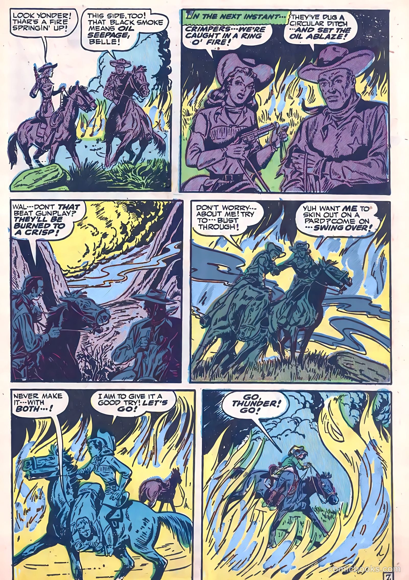 Blazing West #4 (1949) — page 33 of 52