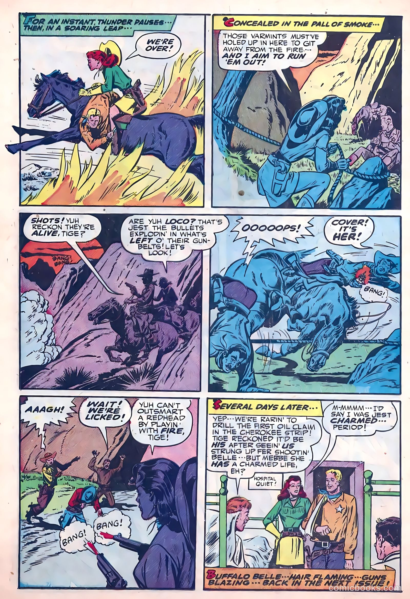 Blazing West #4 (1949) — page 34 of 52