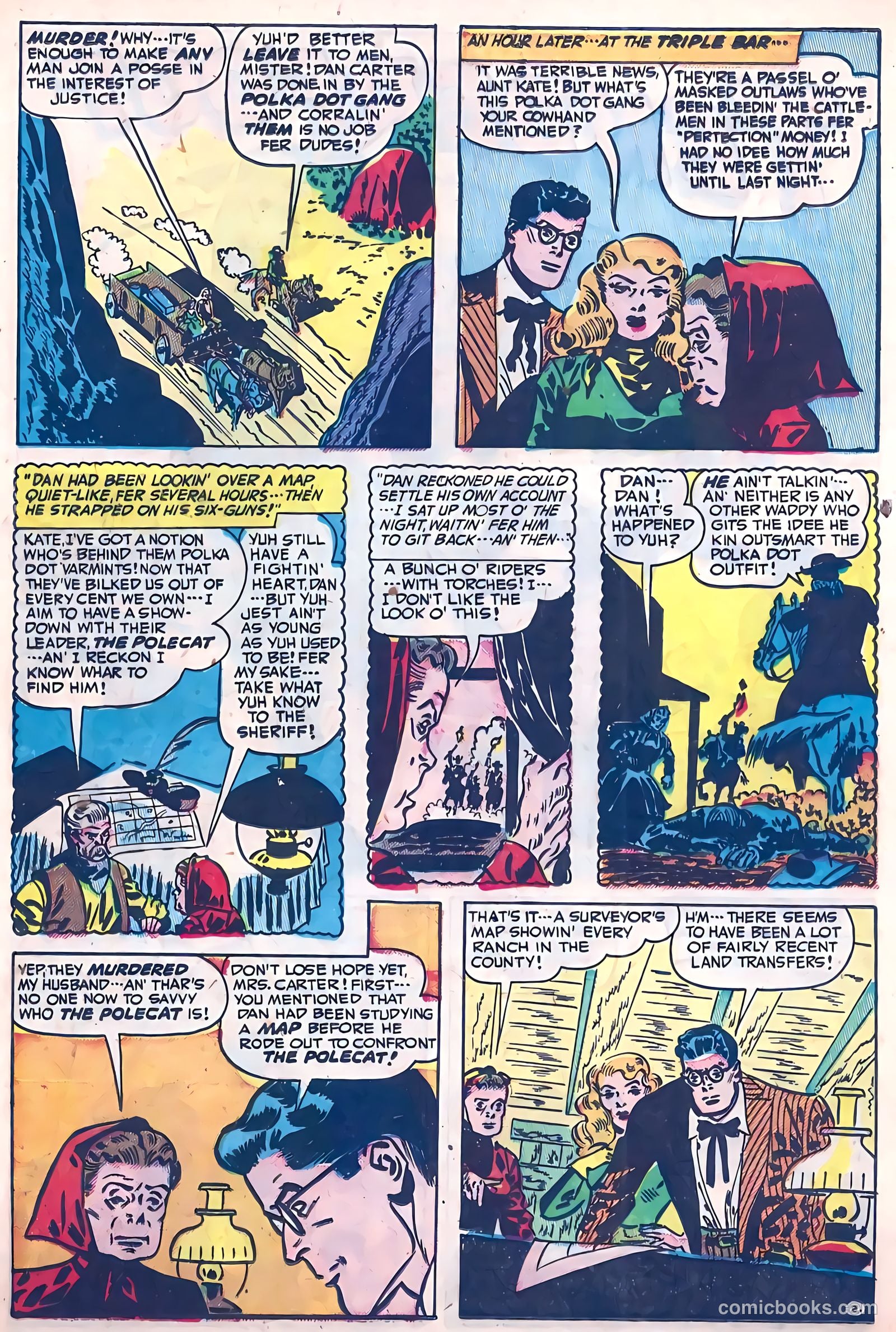 Blazing West #4 (1949) — page 36 of 52