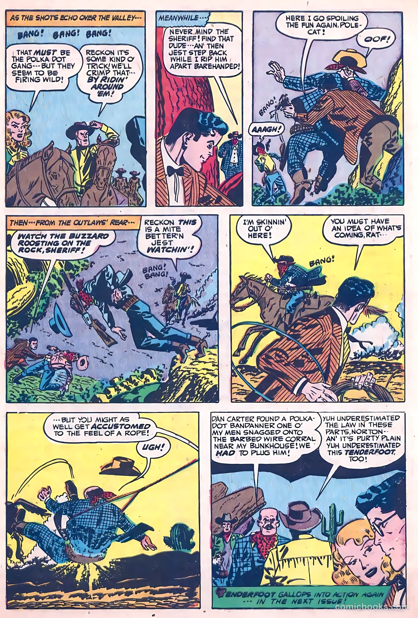 Blazing West #4 (1949) — page 41 of 52