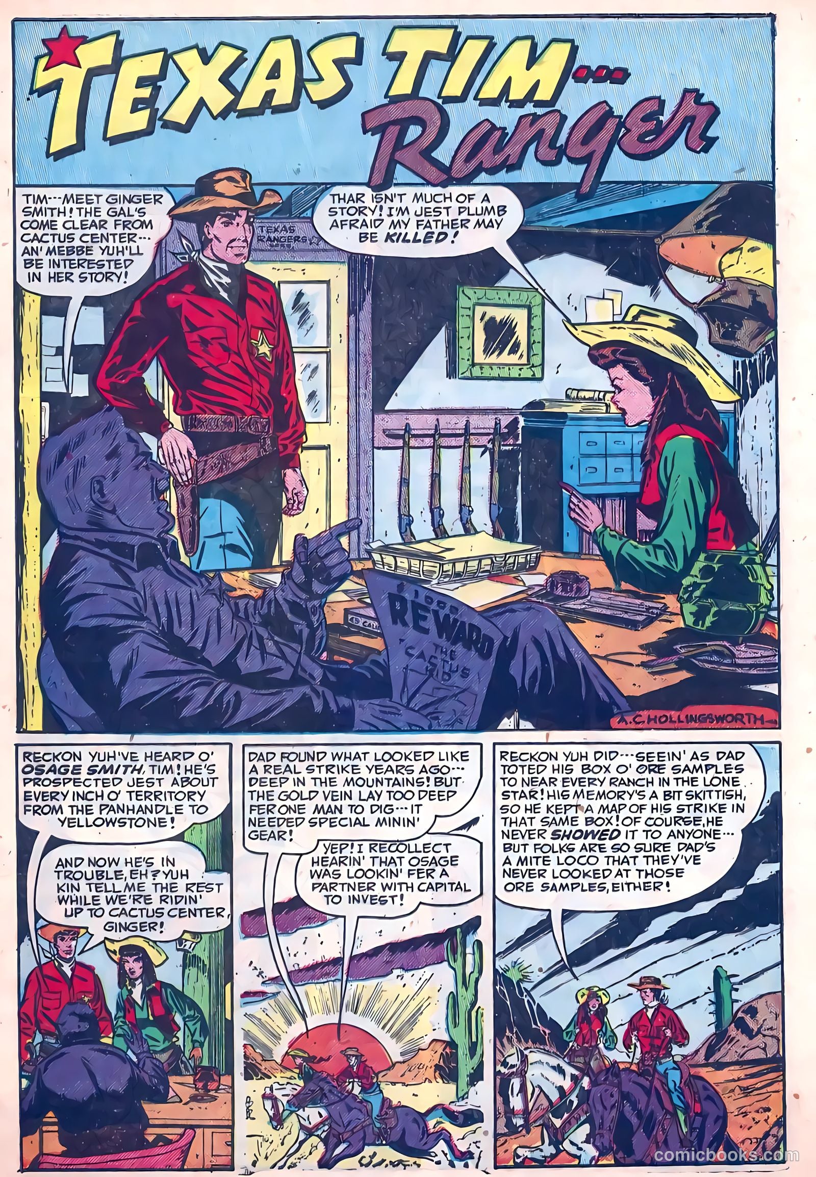 Blazing West #4 (1949) — page 43 of 52
