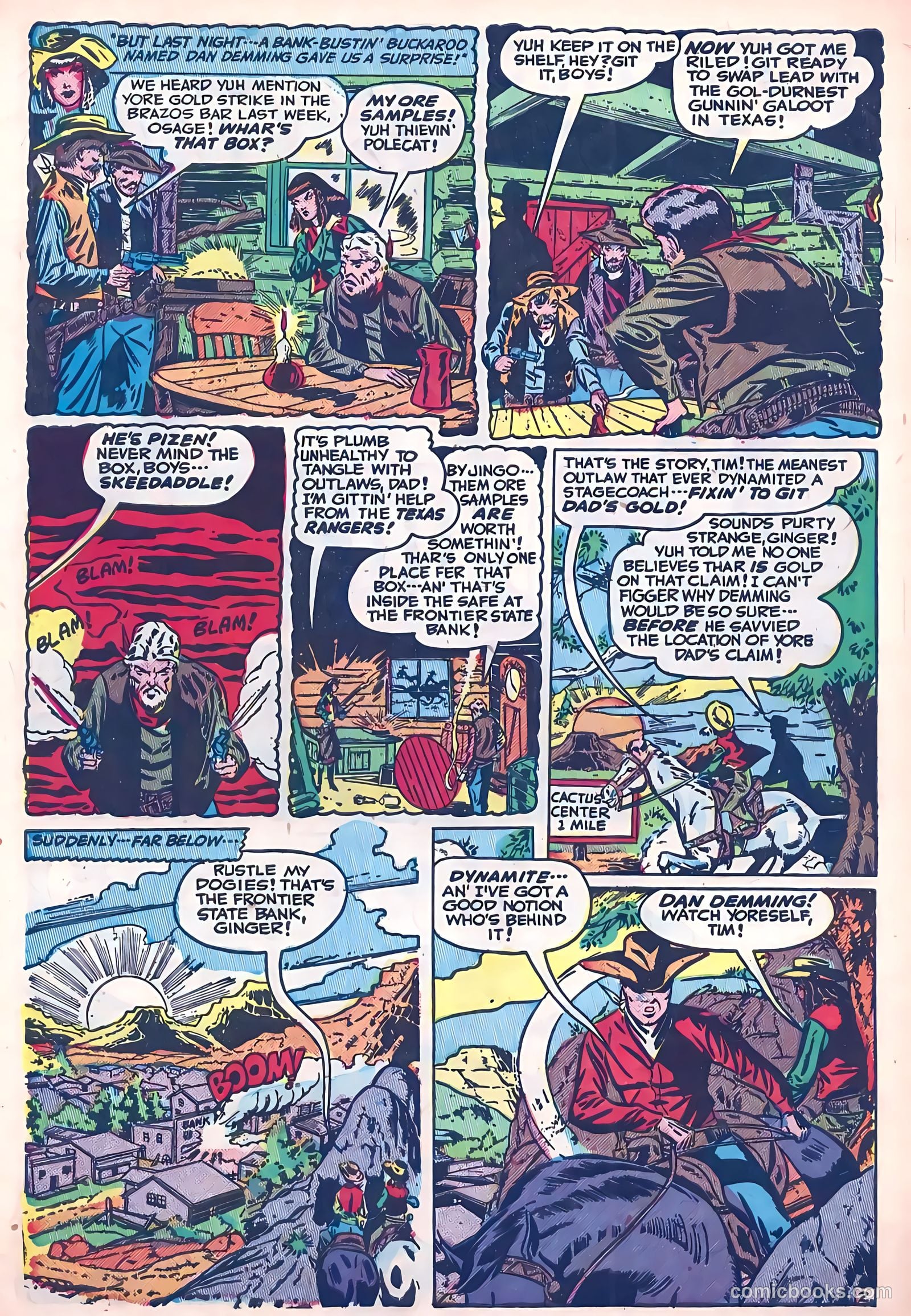 Blazing West #4 (1949) — page 44 of 52