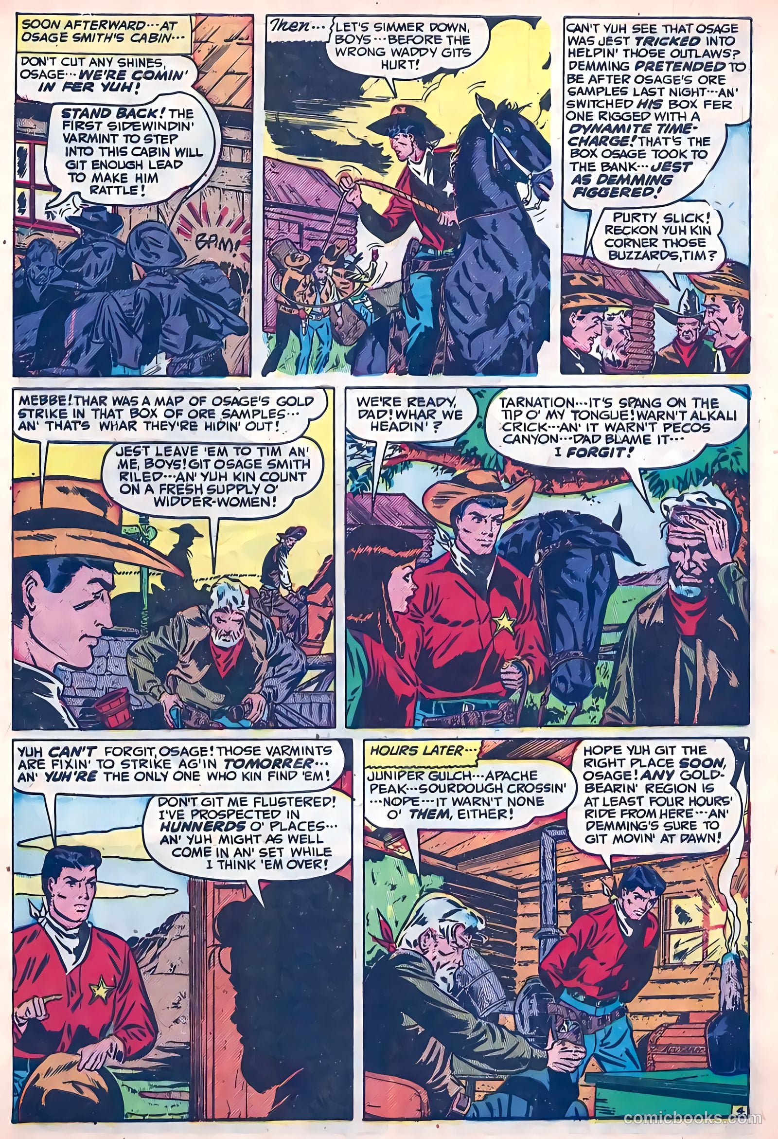 Blazing West #4 (1949) — page 46 of 52