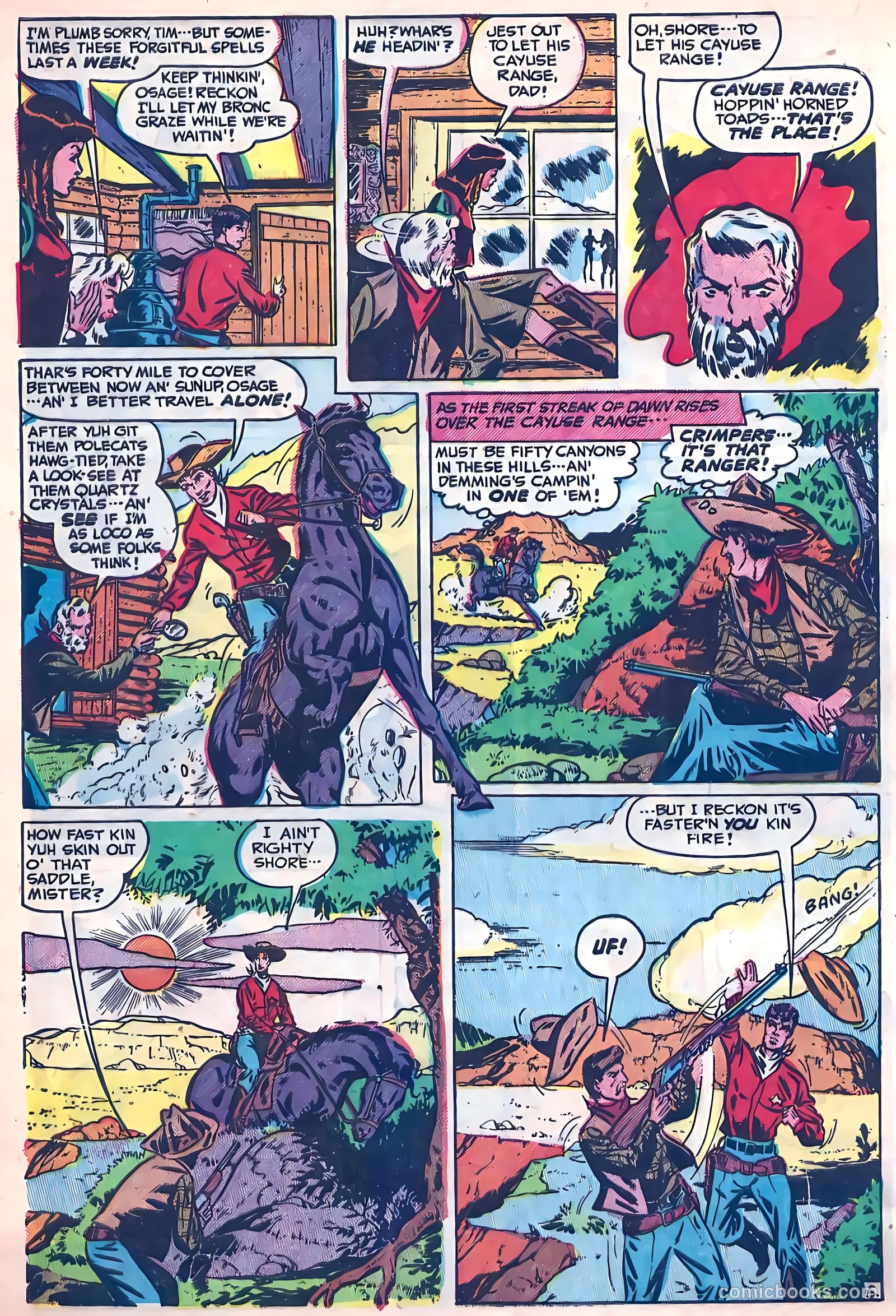 Blazing West #4 (1949) — page 47 of 52