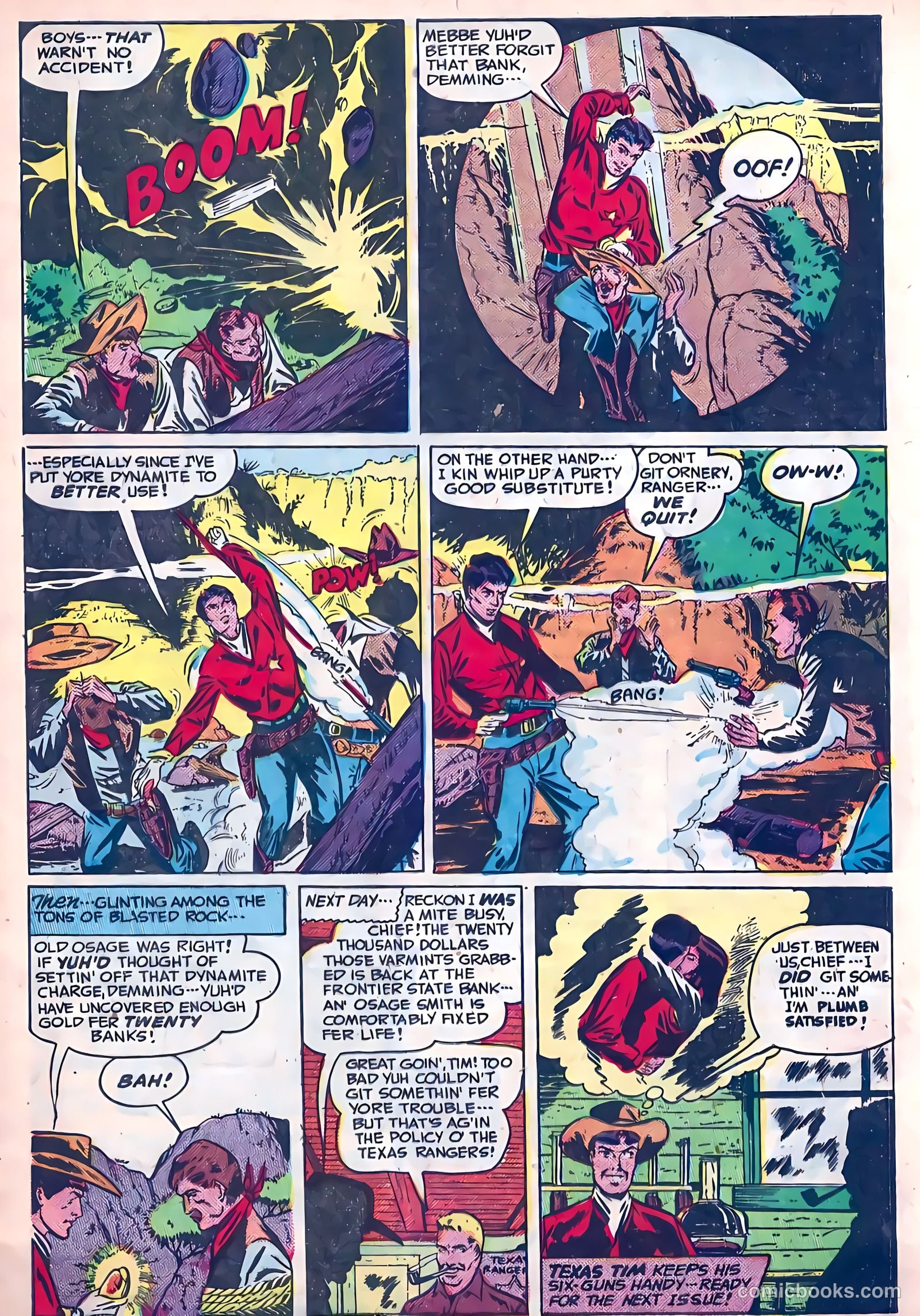 Blazing West #4 (1949) — page 49 of 52