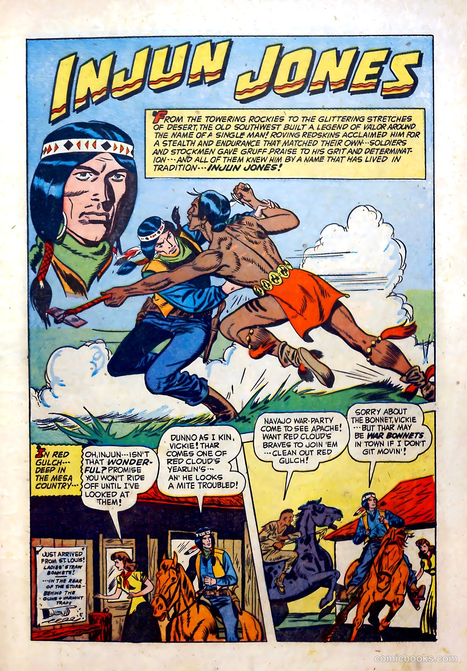 Blazing West #5 (1949) — page 3 of 53