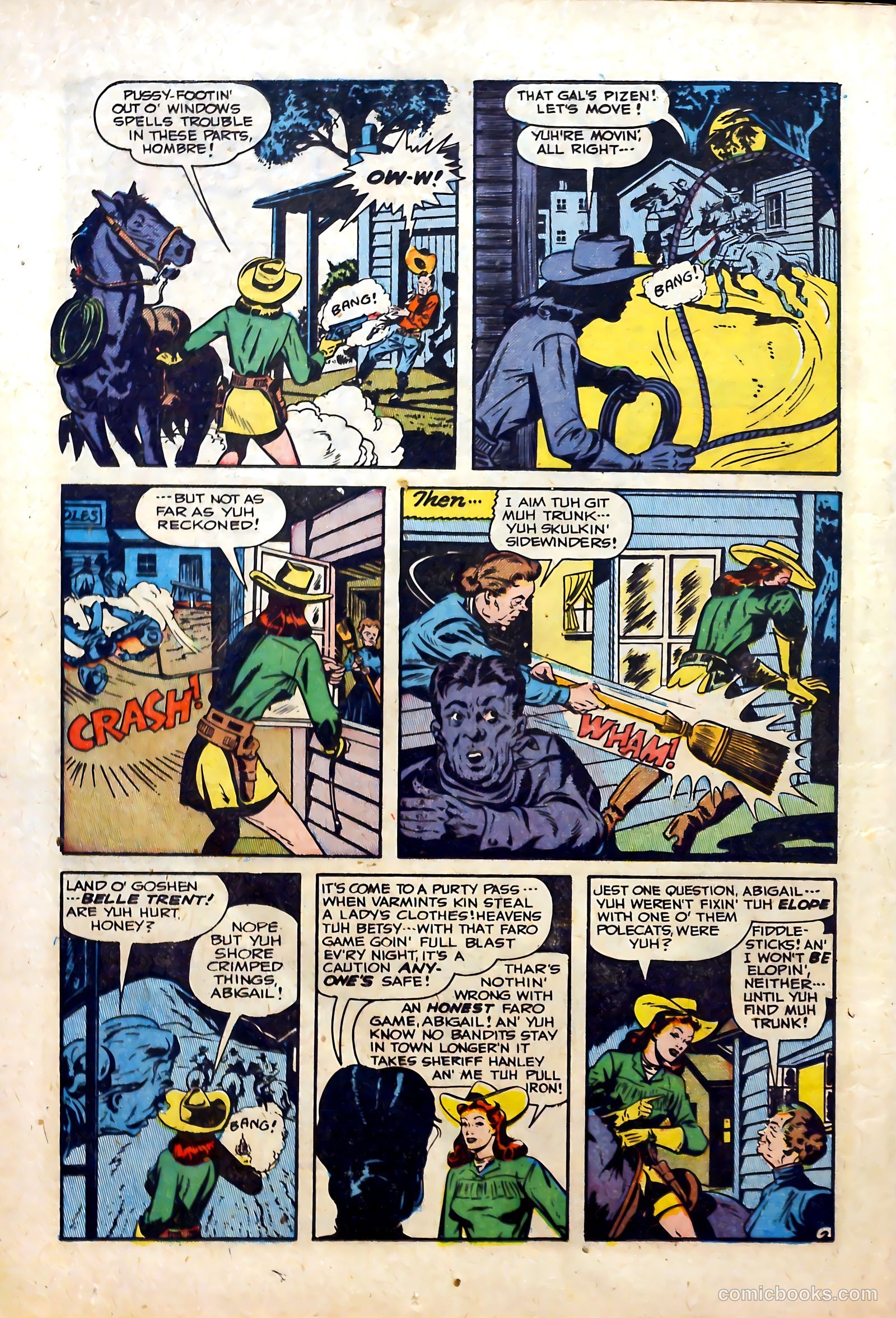Blazing West #5 (1949) — page 16 of 53