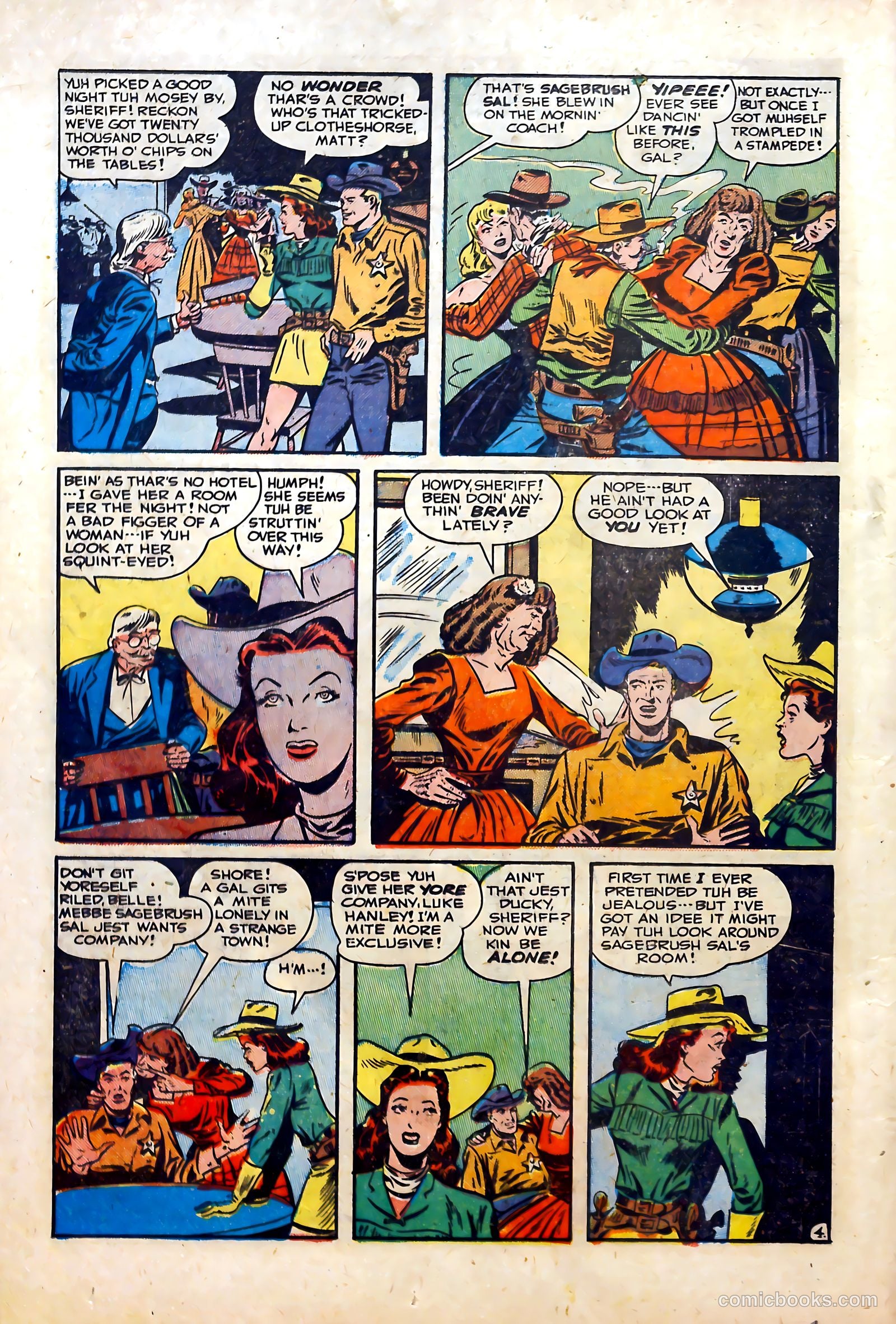 Blazing West #5 (1949) — page 18 of 53