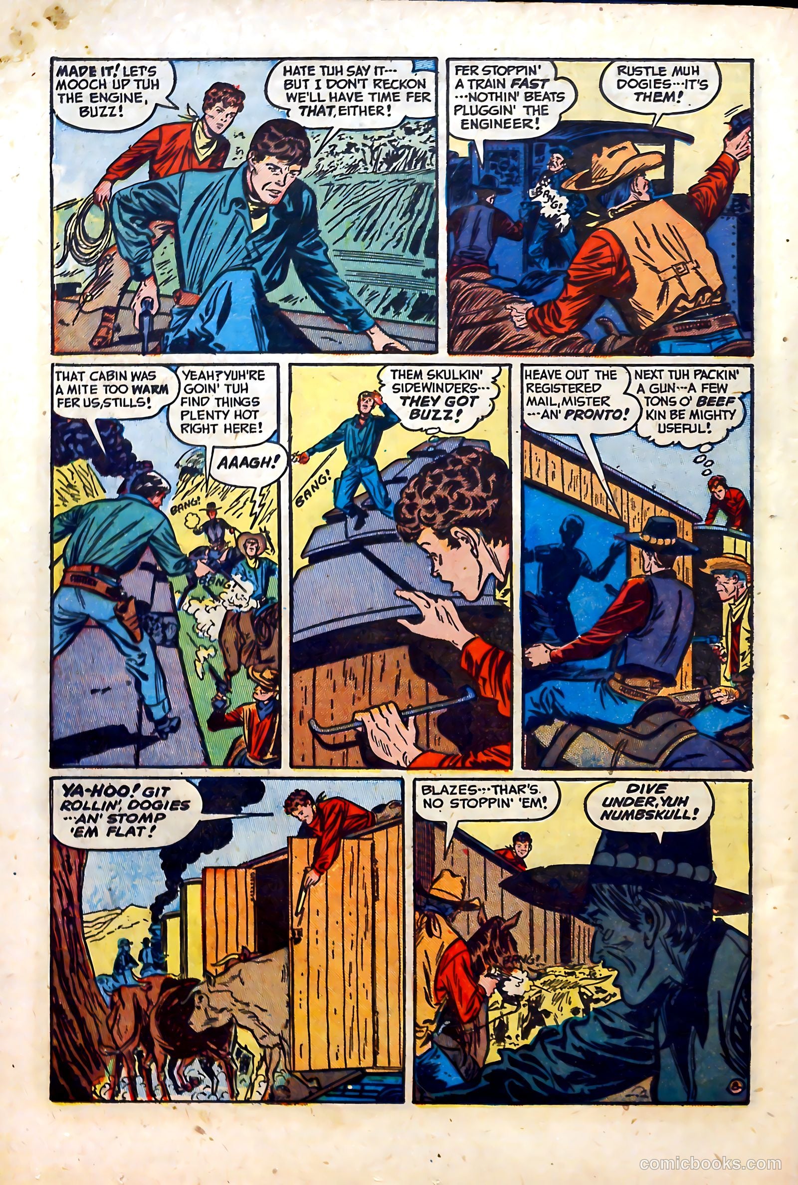 Blazing West #5 (1949) — page 30 of 53