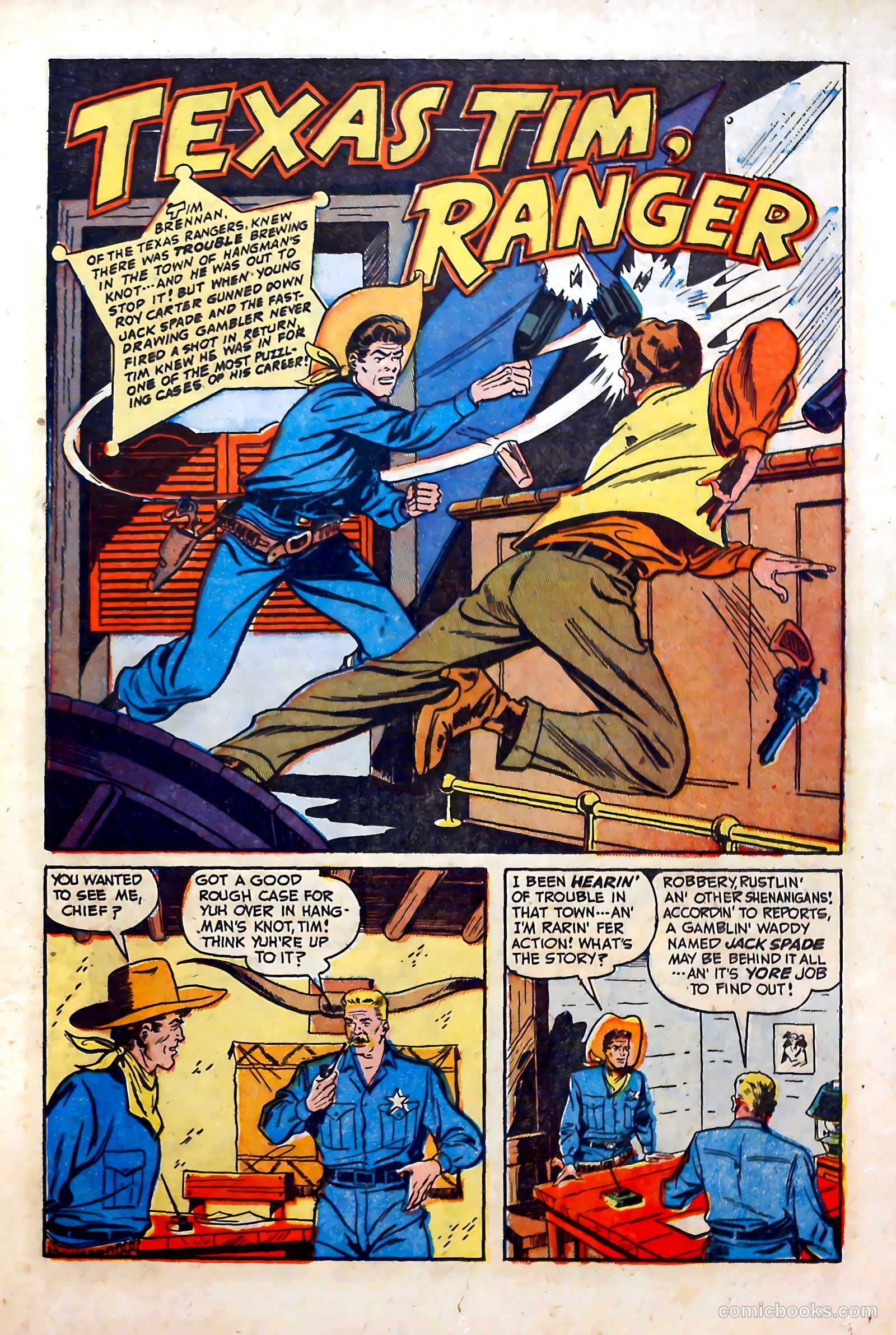 Blazing West #5 (1949) — page 33 of 53
