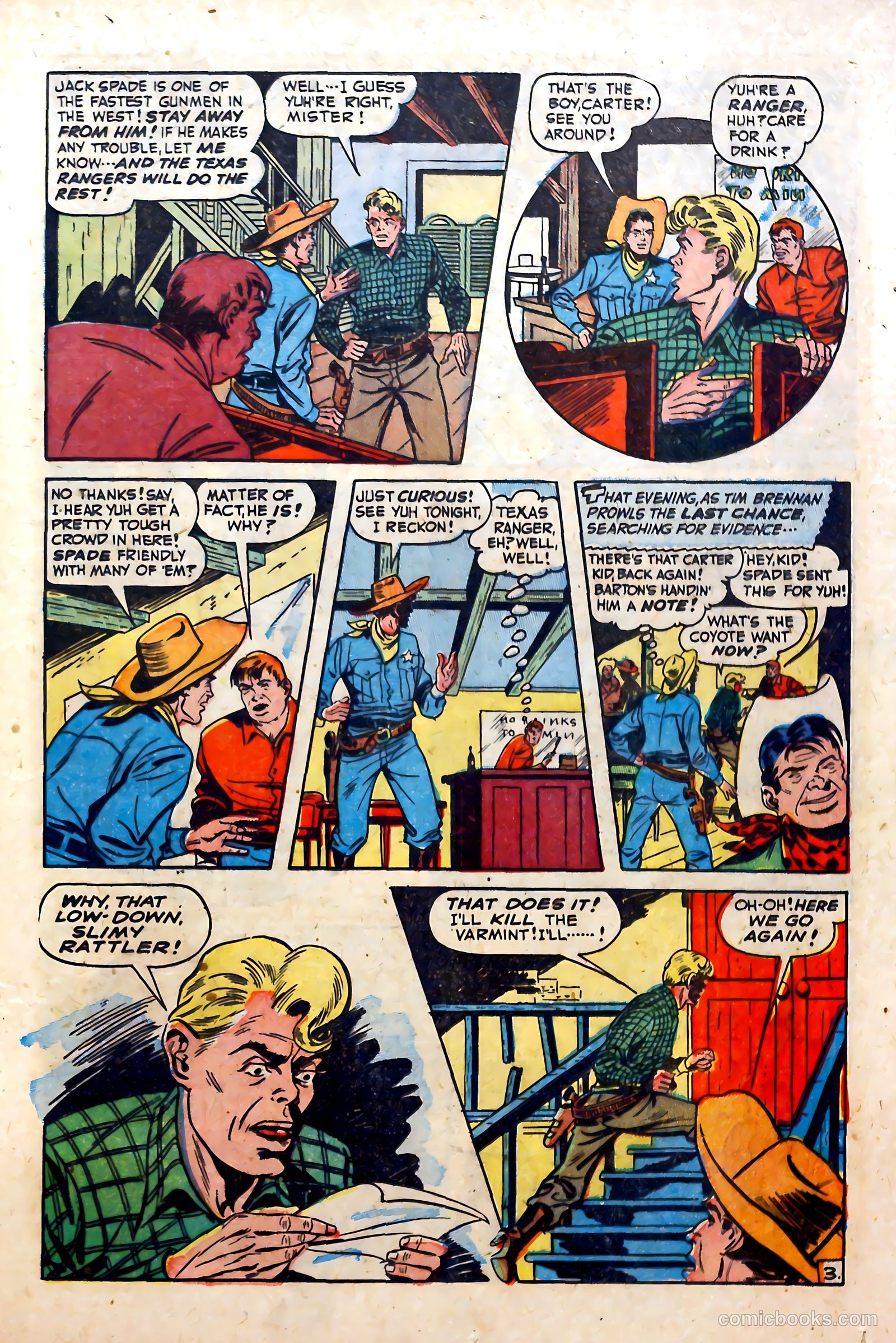 Blazing West #5 (1949) — page 35 of 53