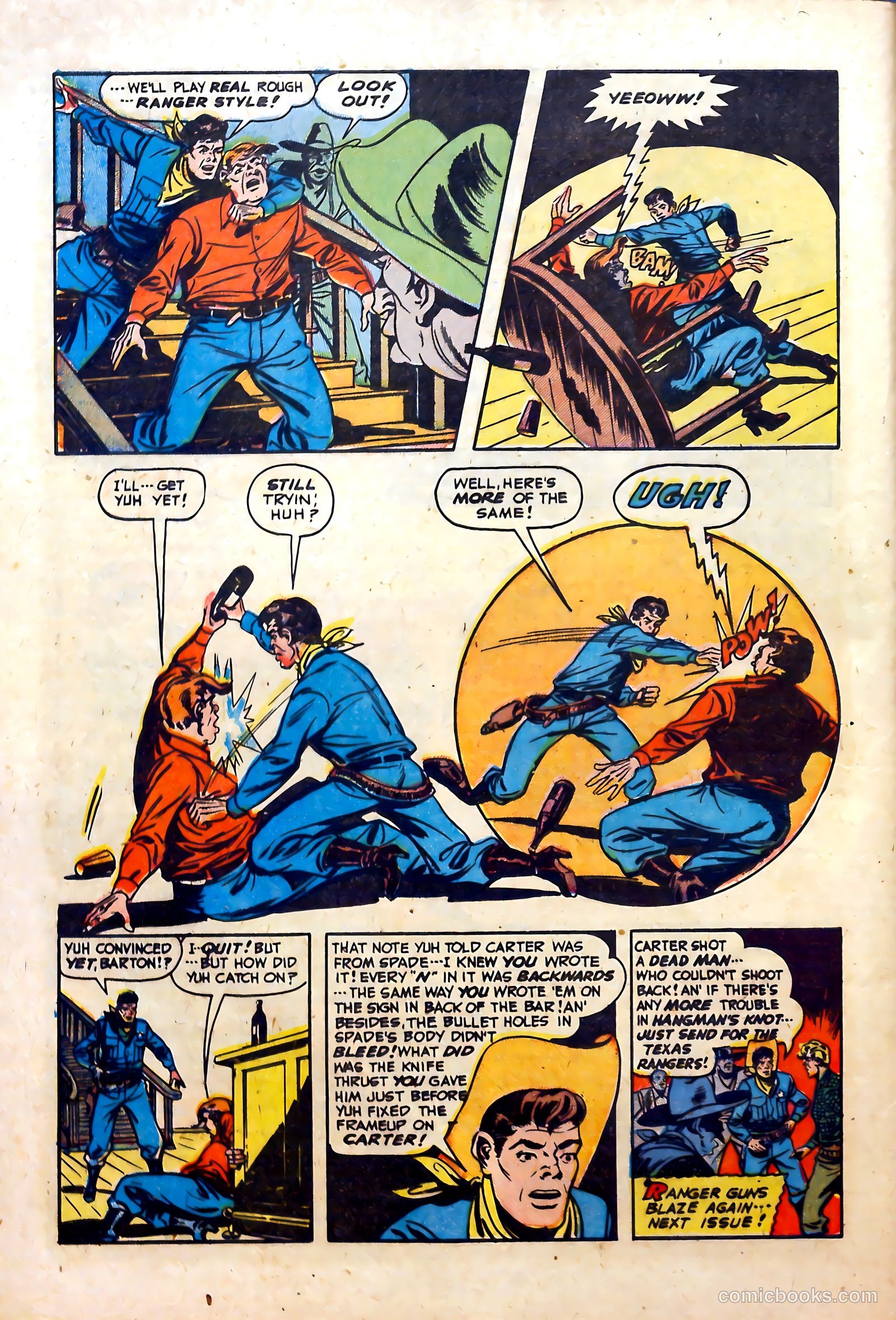 Blazing West #5 (1949) — page 40 of 53