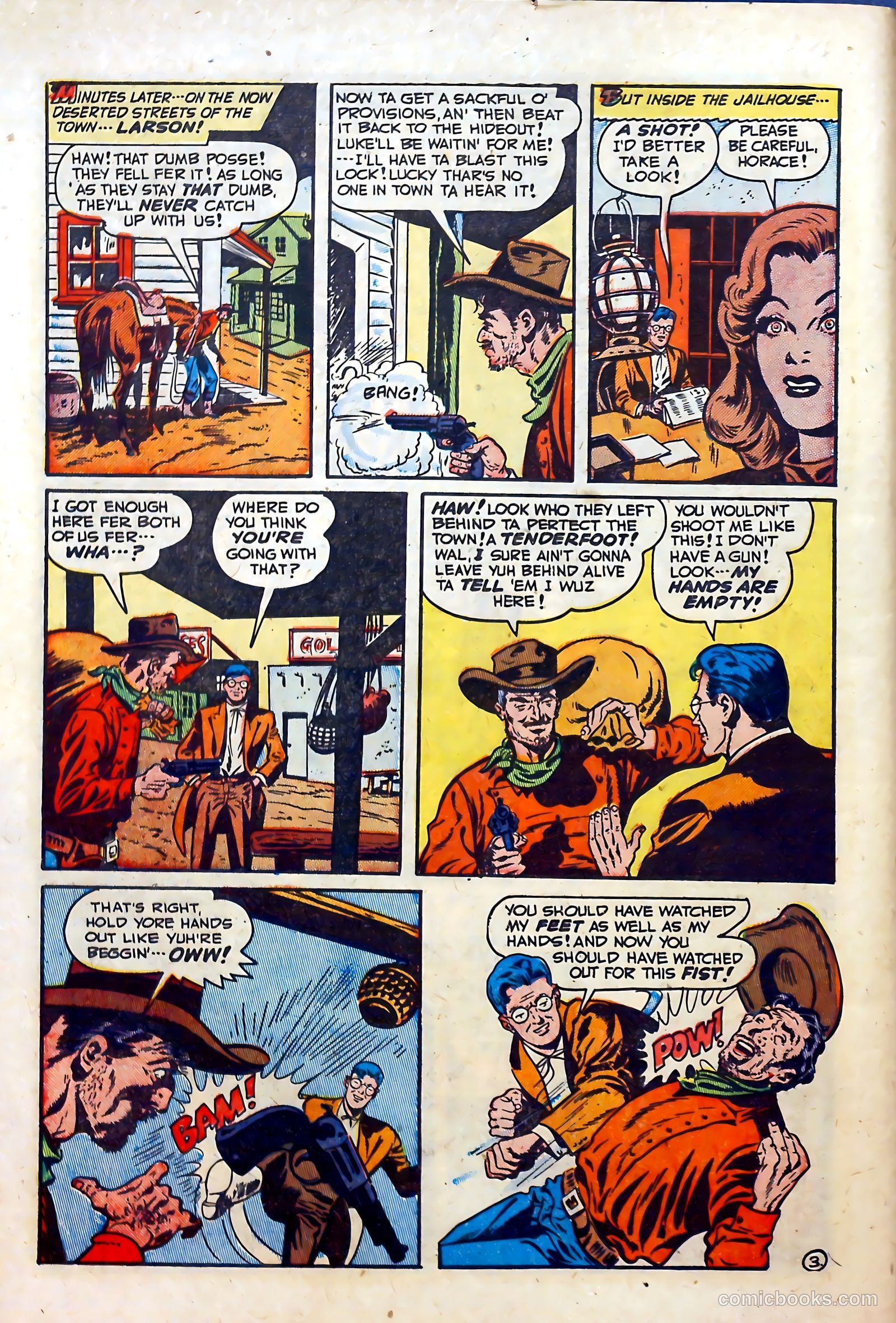Blazing West #5 (1949) — page 44 of 53