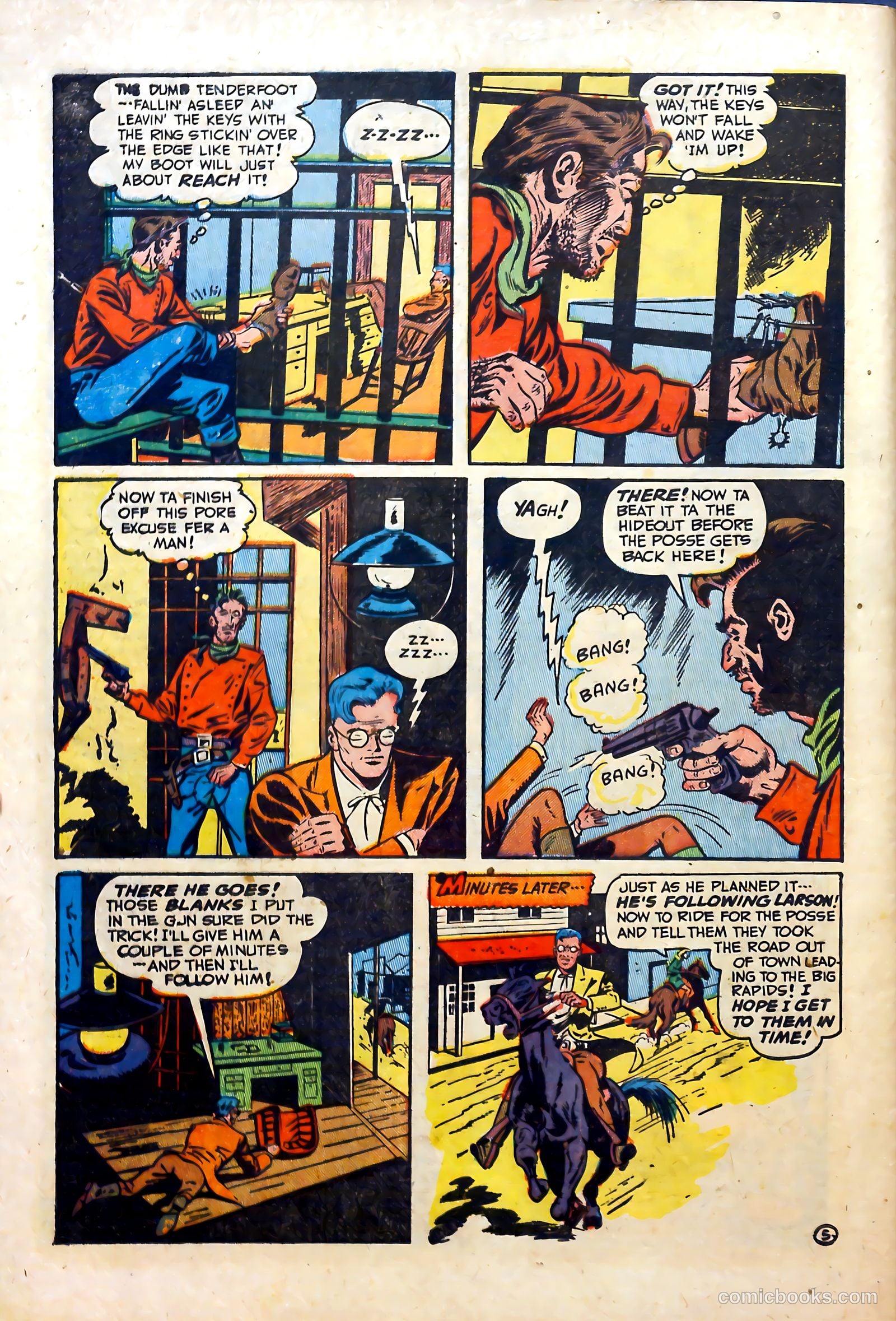 Blazing West #5 (1949) — page 46 of 53