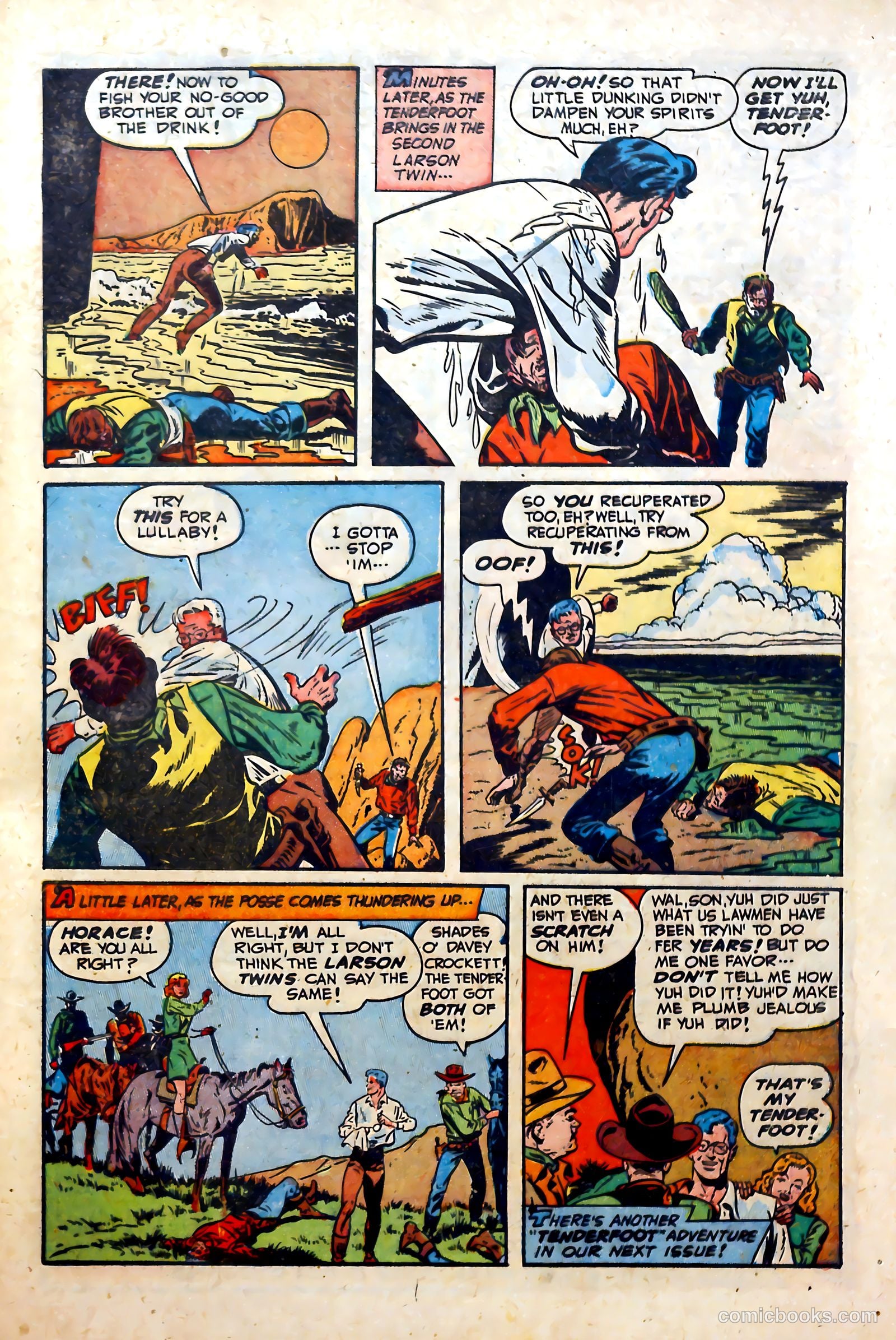 Blazing West #5 (1949) — page 49 of 53
