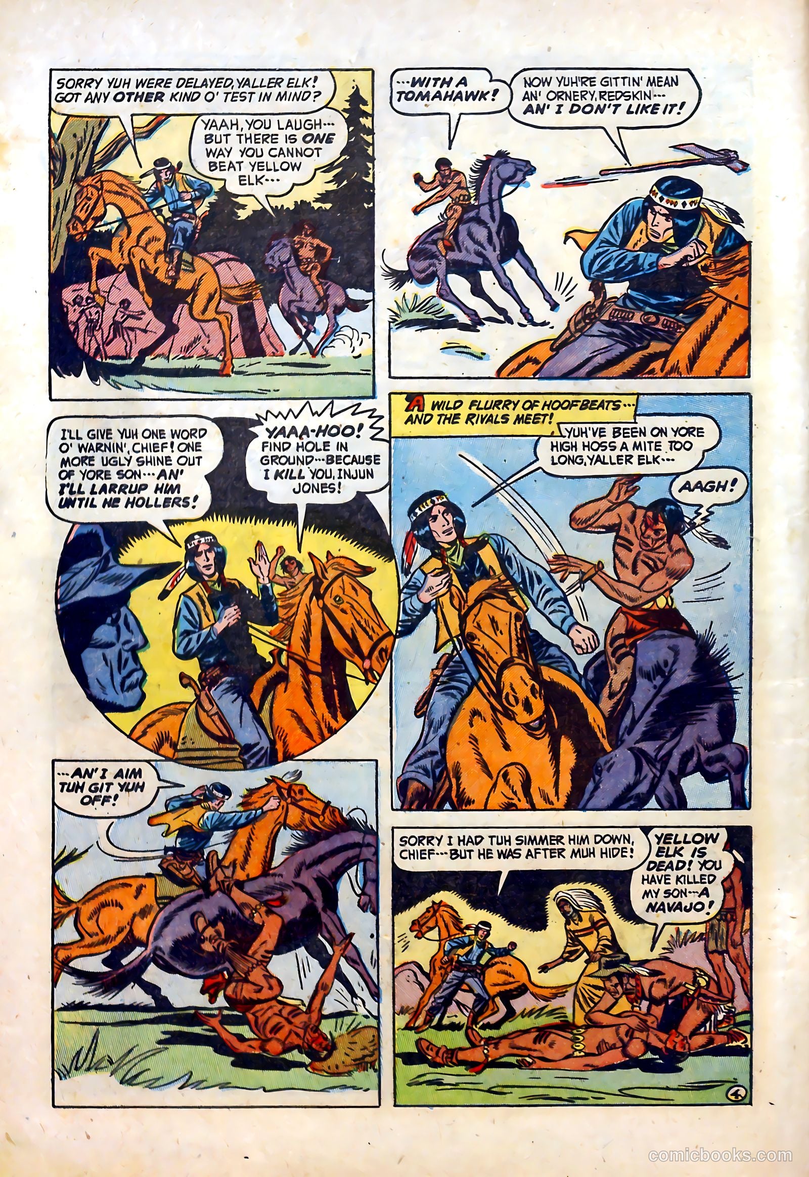 Blazing West #5 (1949) — page 6 of 52